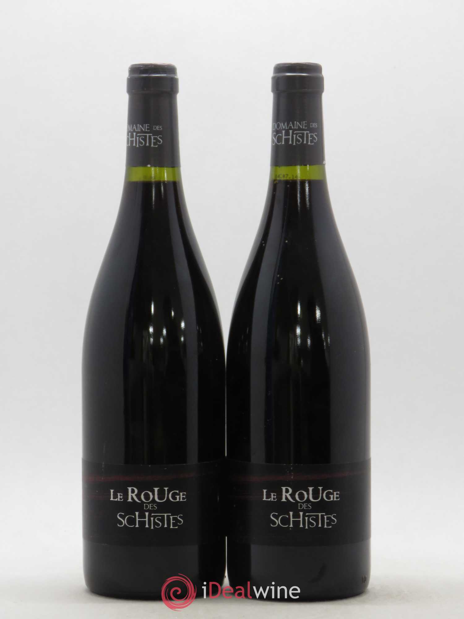 Côtes du Roussillon Le Rouge des Schistes Domaine des Schistes (sans prix de réserve) 2013 - Lotto di 2 bottiglie - 0