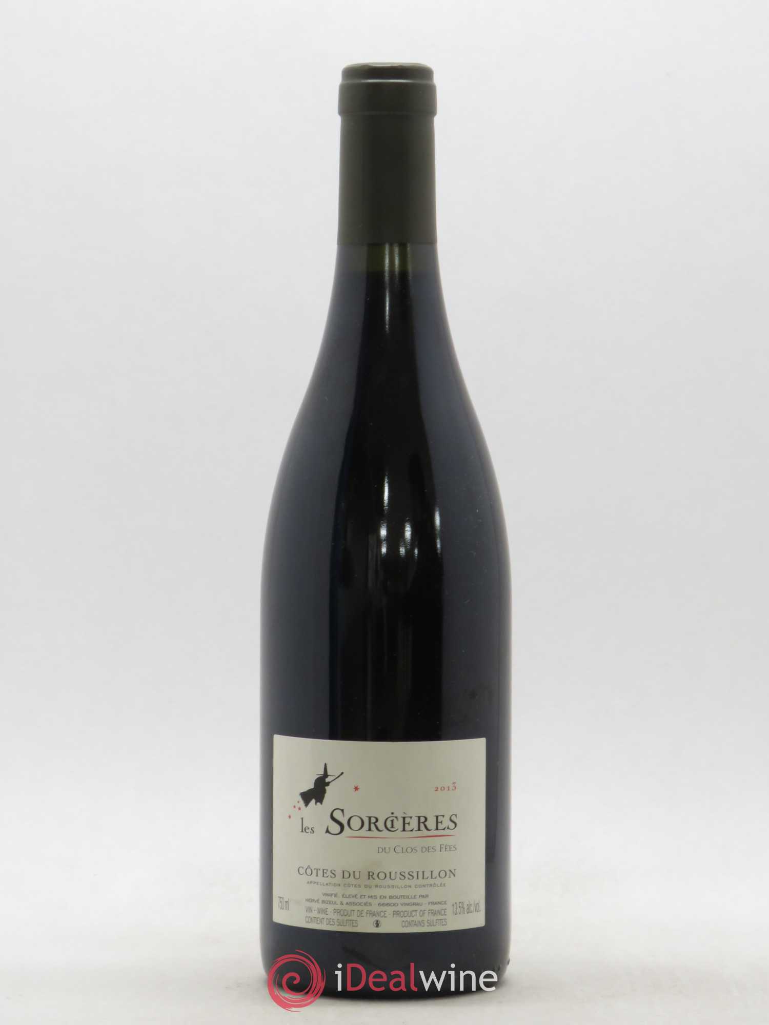 Côtes du Roussillon Clos des Fées Les Sorcières Hervé Bizeul 2013 - Lot de 1 bouteille - 0