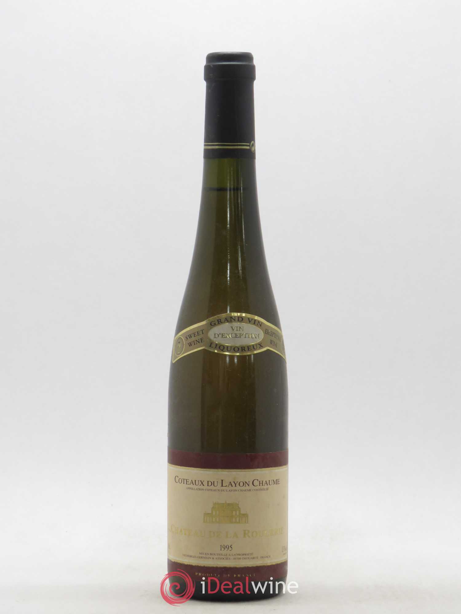 Coteaux du Layon Chaume Château de la Roulerie 50 cl 1995 - Posten von 1 Flasche - 0