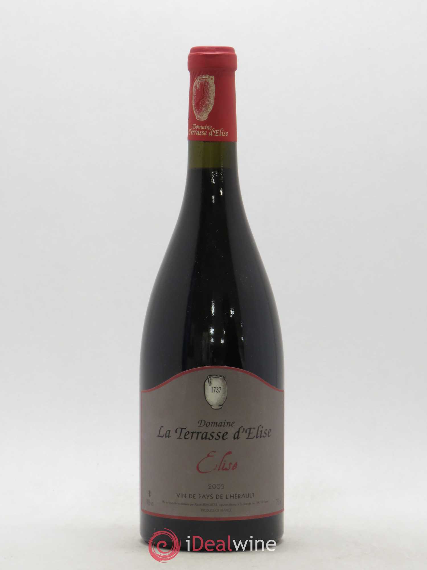 Coteaux du Languedoc Elise Terrasse d'Elise (Domaine de la) 2005 - Lot de 1 bouteille - 0