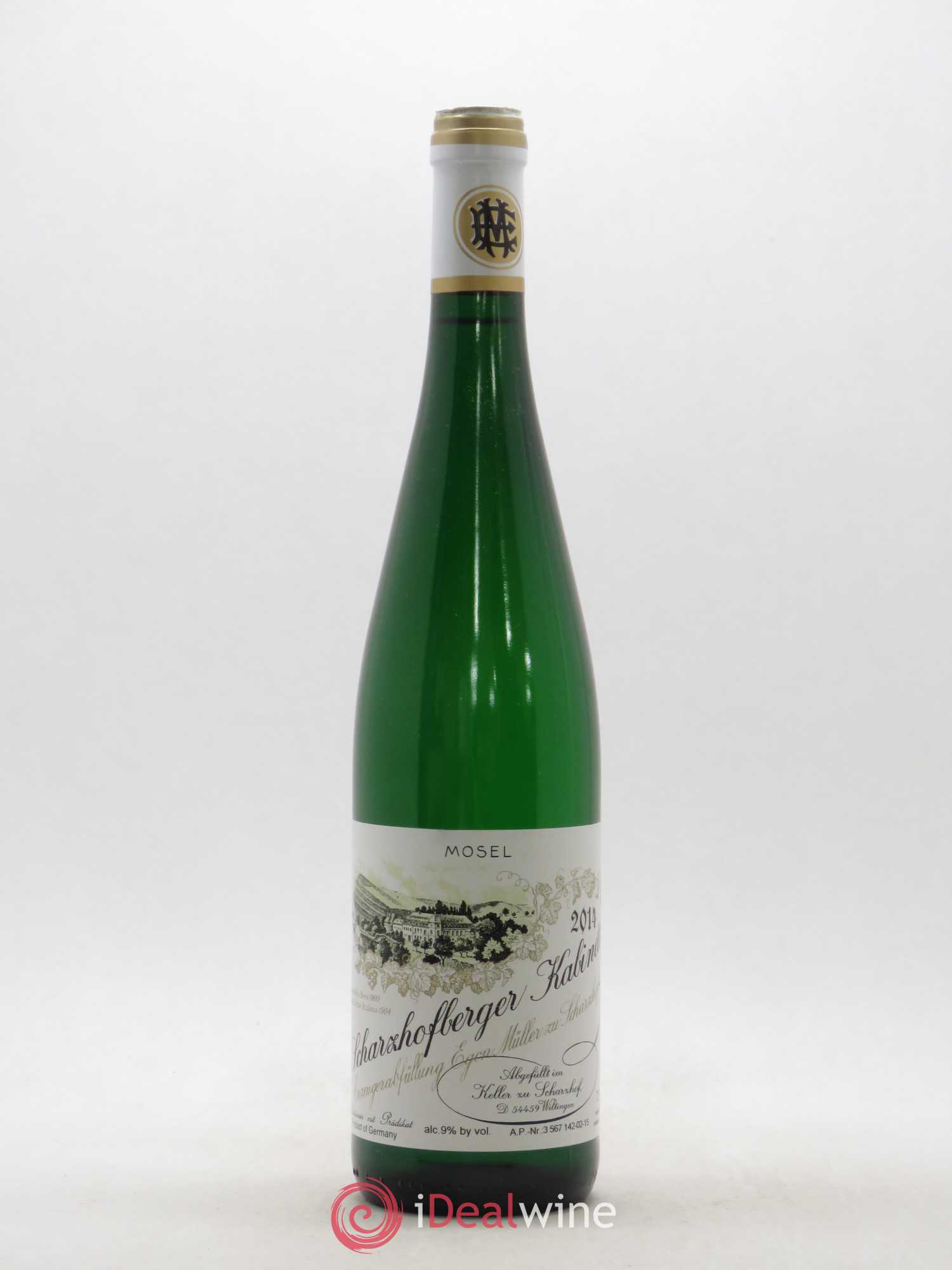 Riesling Scharzhofberger Kabinett Egon Muller 2014 - Lot de 1 bouteille - 0