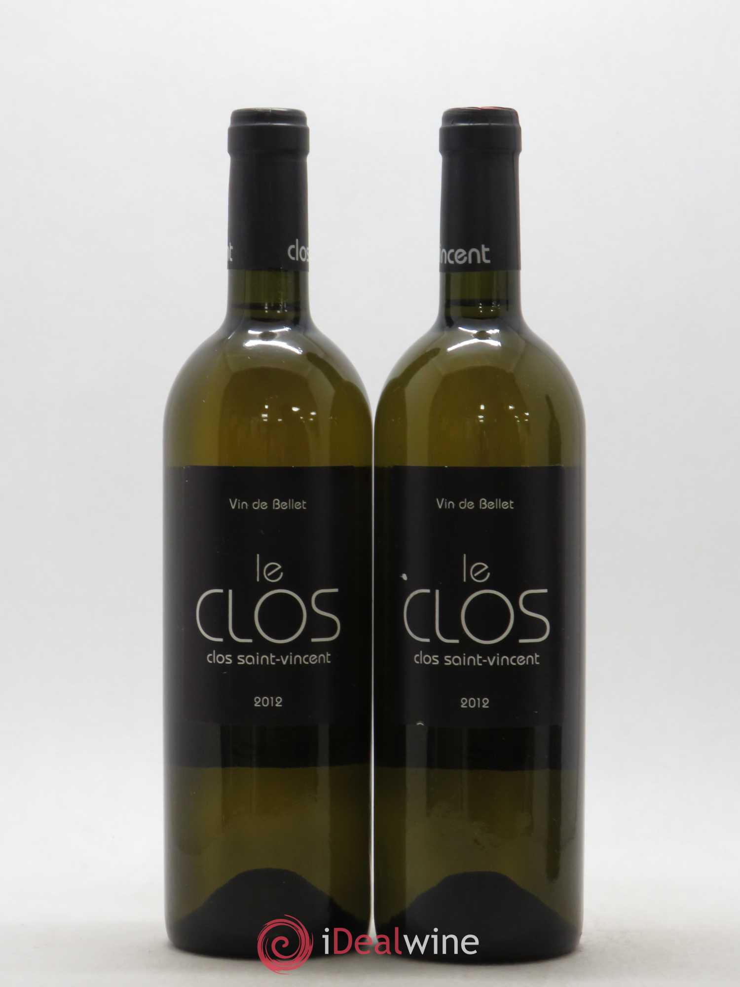 Bellet Clos Saint-Vincent Le Clos Famille Sicardi-Sergi 2012 - Lot de 2 bouteilles - 0