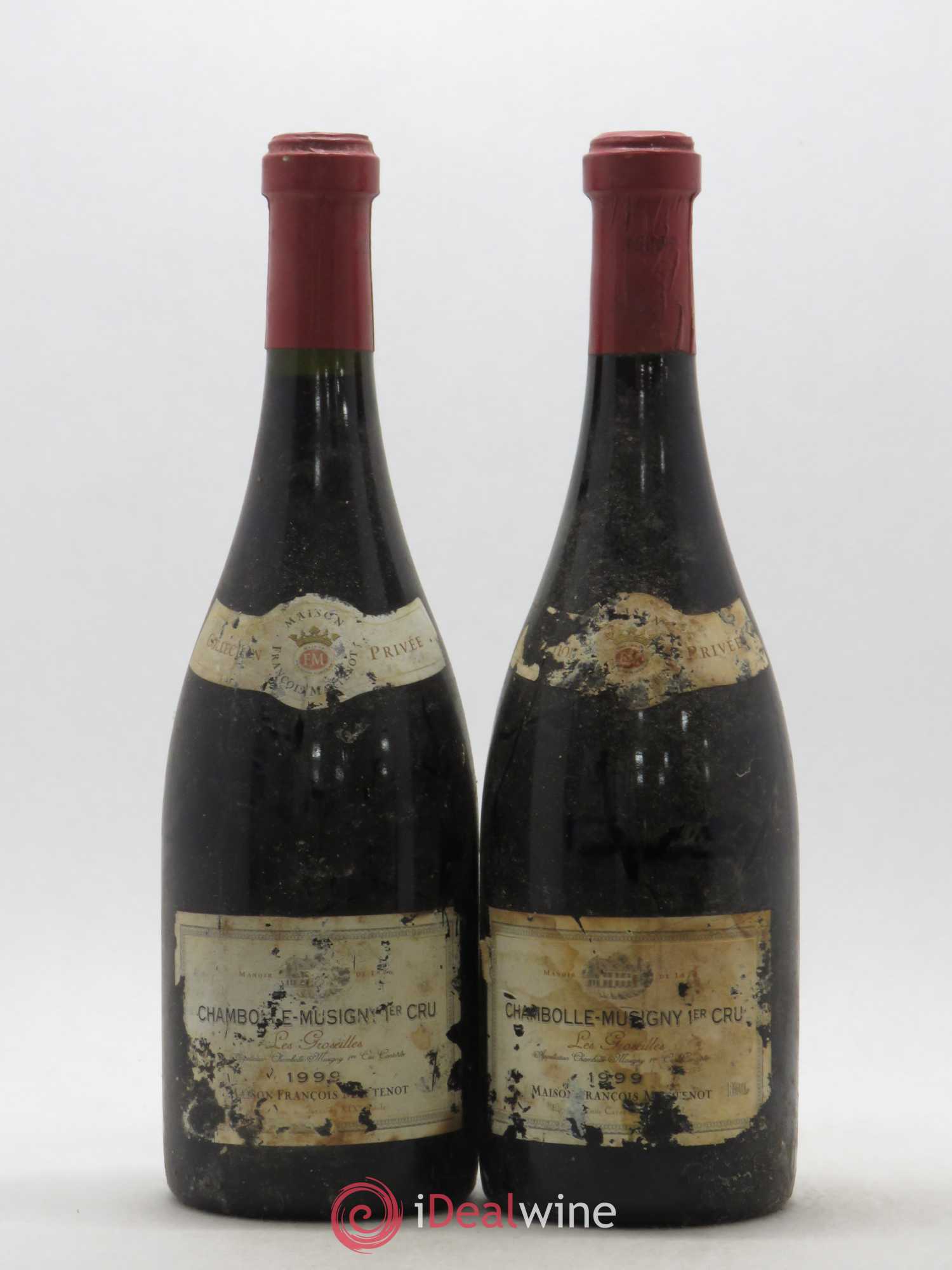 Chambolle-Musigny 1er Cru Les Groseilles François Martenot 1999 - Posten von 2 Flaschen - 0