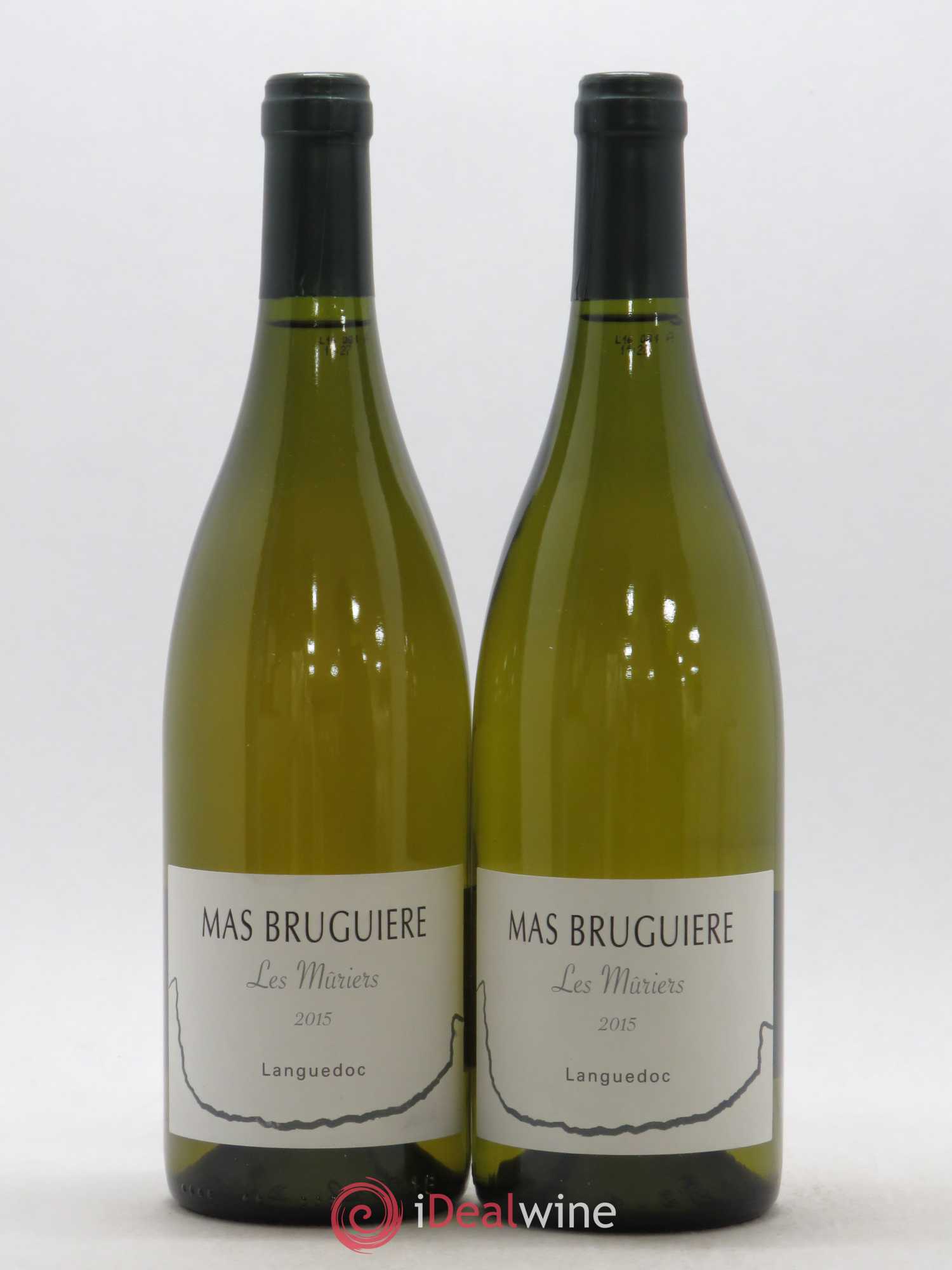 Pic Saint-Loup Mas Bruguière Les Mûriers Guilhem et Xavier Bruguière 2015 - Lot de 2 bouteilles - 0