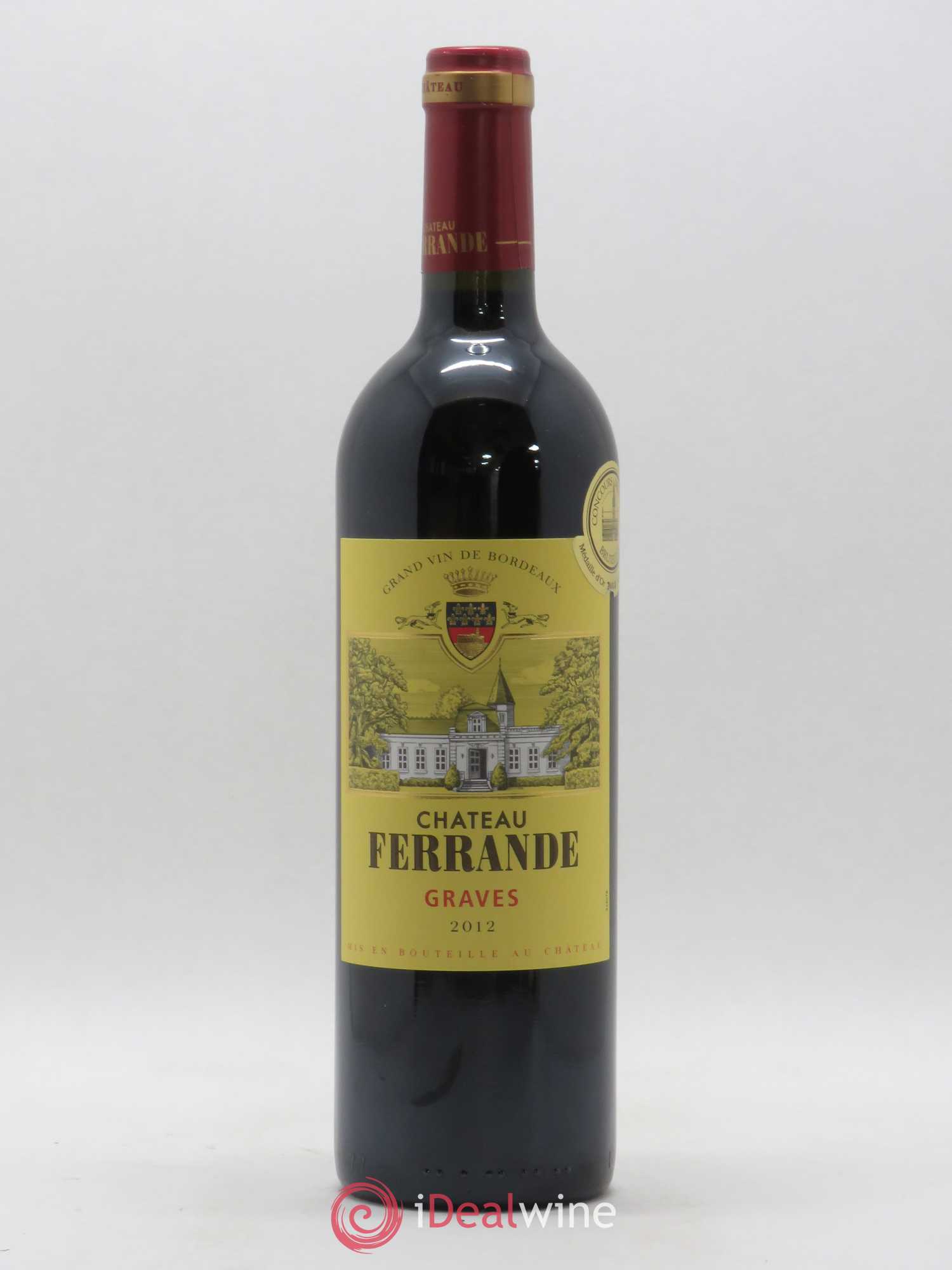Château Ferrande (sans prix de réserve) 2012 - Lot de 1 bouteille - 0