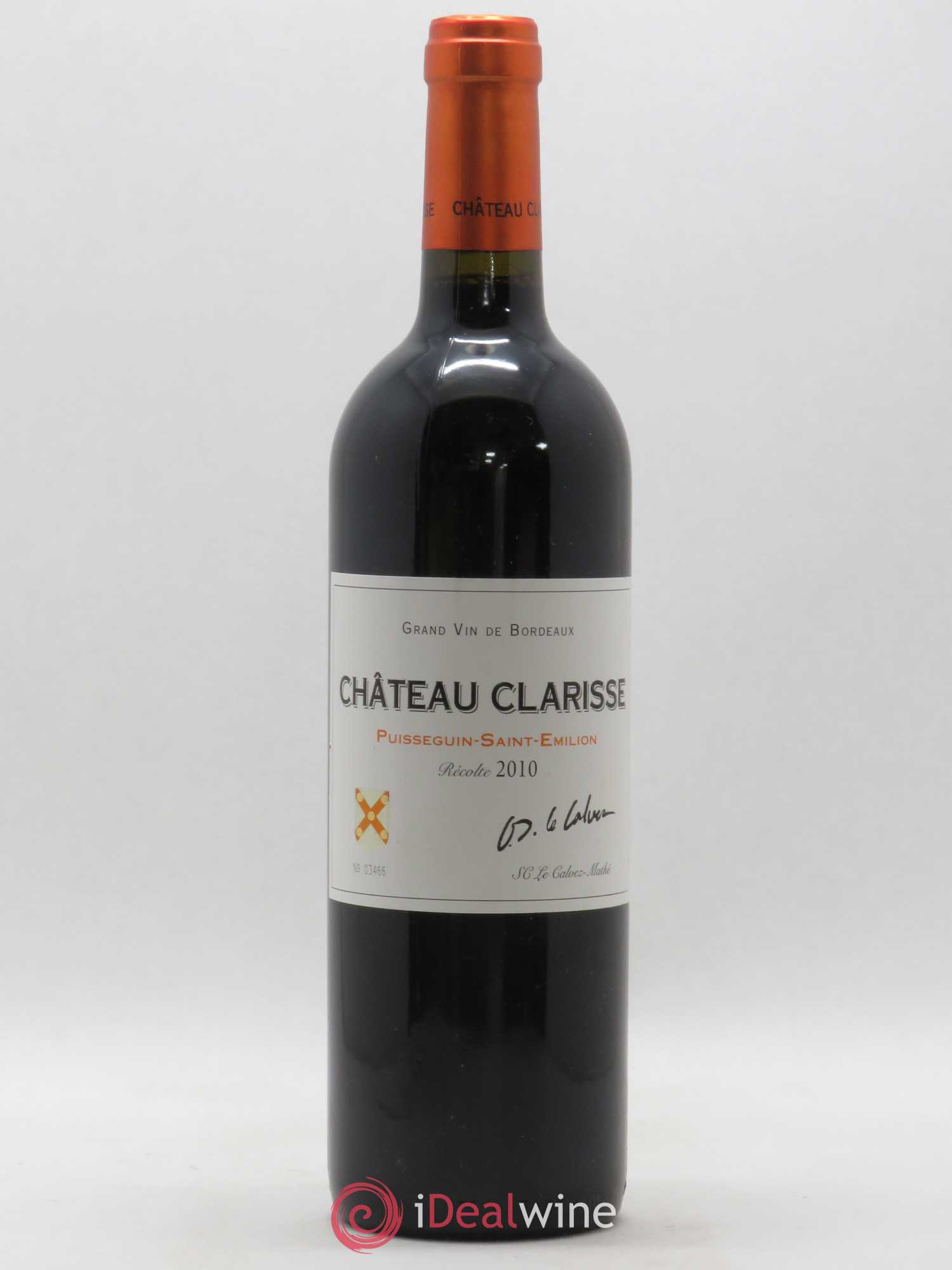 Château Clarisse 2010 - Lot de 1 bouteille - 0
