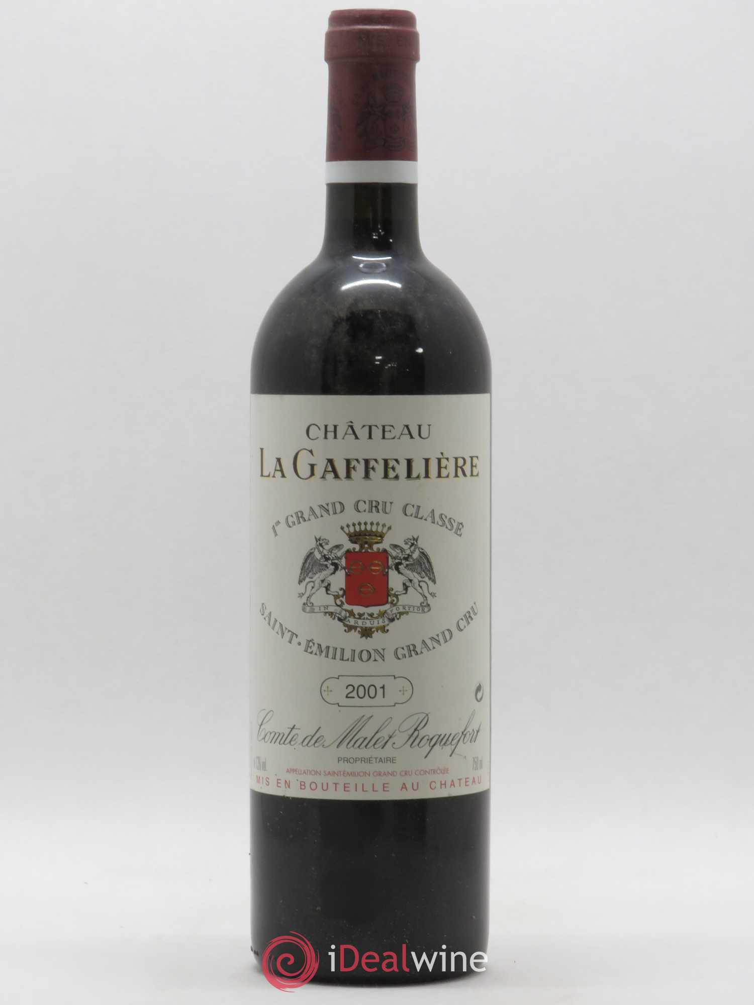 Château la Gaffelière 1er Grand Cru Classé B 2001 - Lot de 1 bouteille - 0