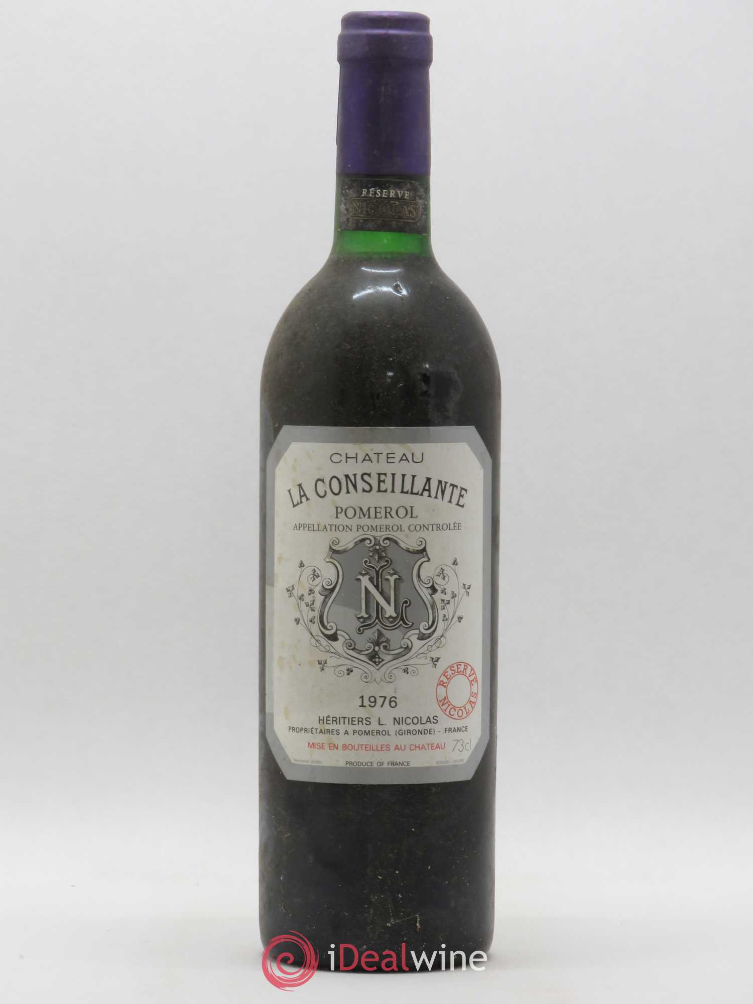 Château la Conseillante 1976 - Lot de 1 bouteille - 0