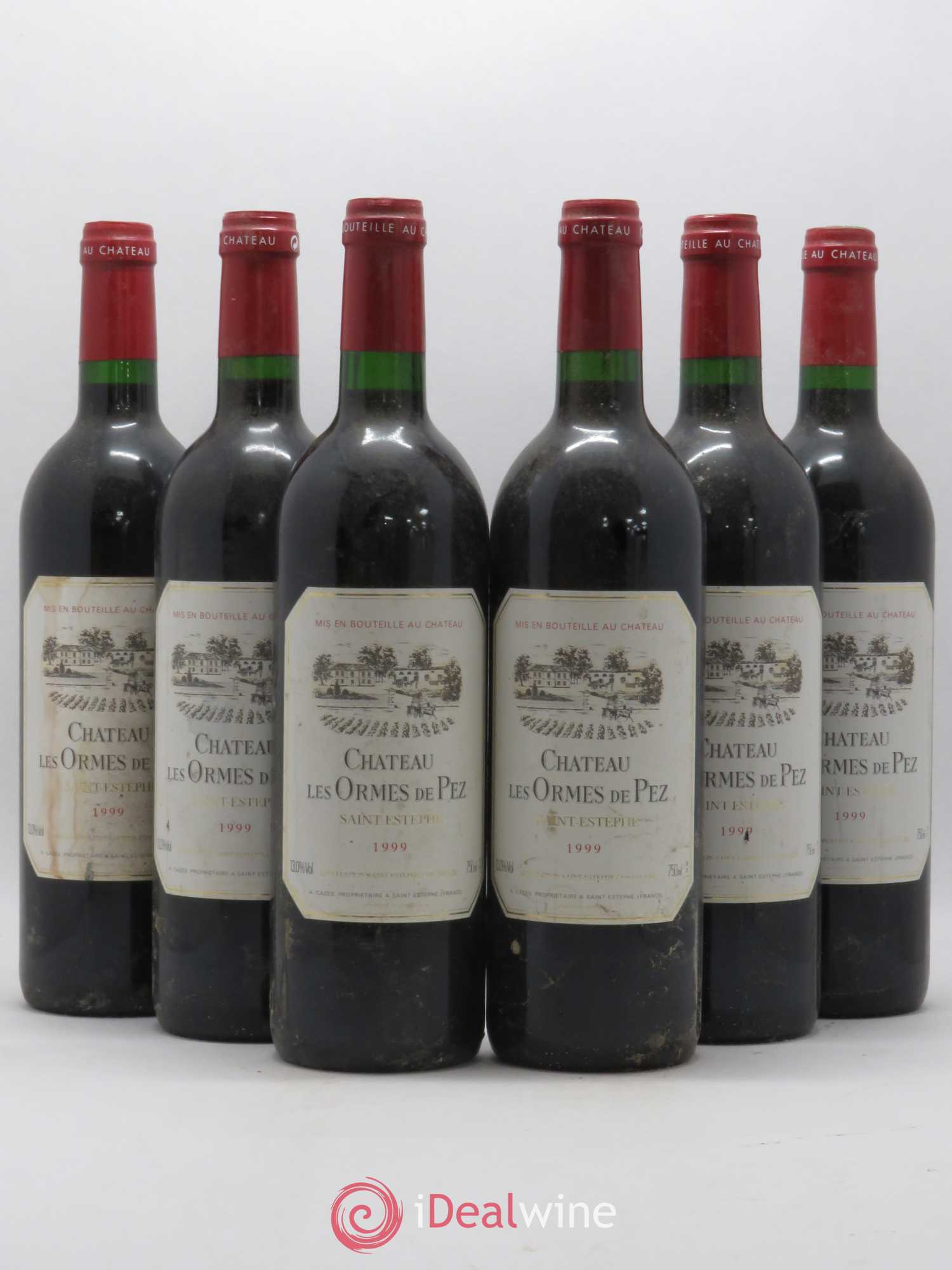 Château les Ormes de Pez 1999 - Lot de 6 bouteilles - 0