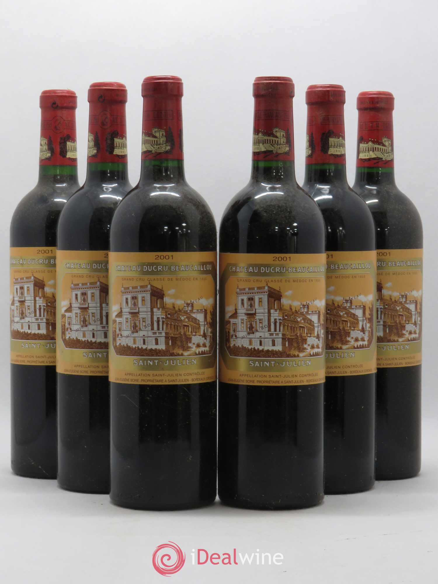 Château Ducru Beaucaillou 2ème Grand Cru Classé 2001 - Lot de 6 bouteilles - 0