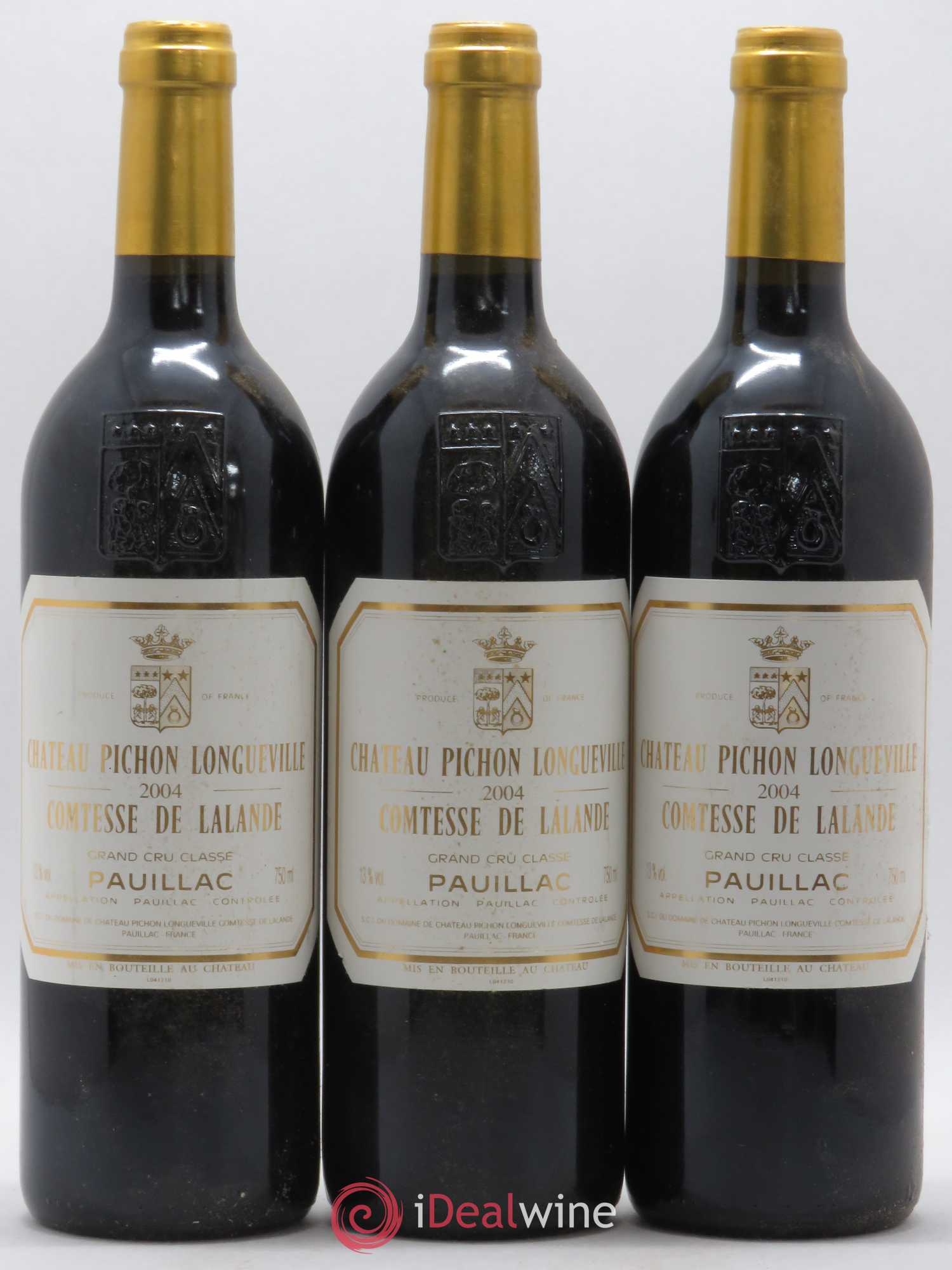 Château Pichon Longueville Comtesse de Lalande 2ème Grand Cru Classé 2004 - Lot de 6 bouteilles - 2