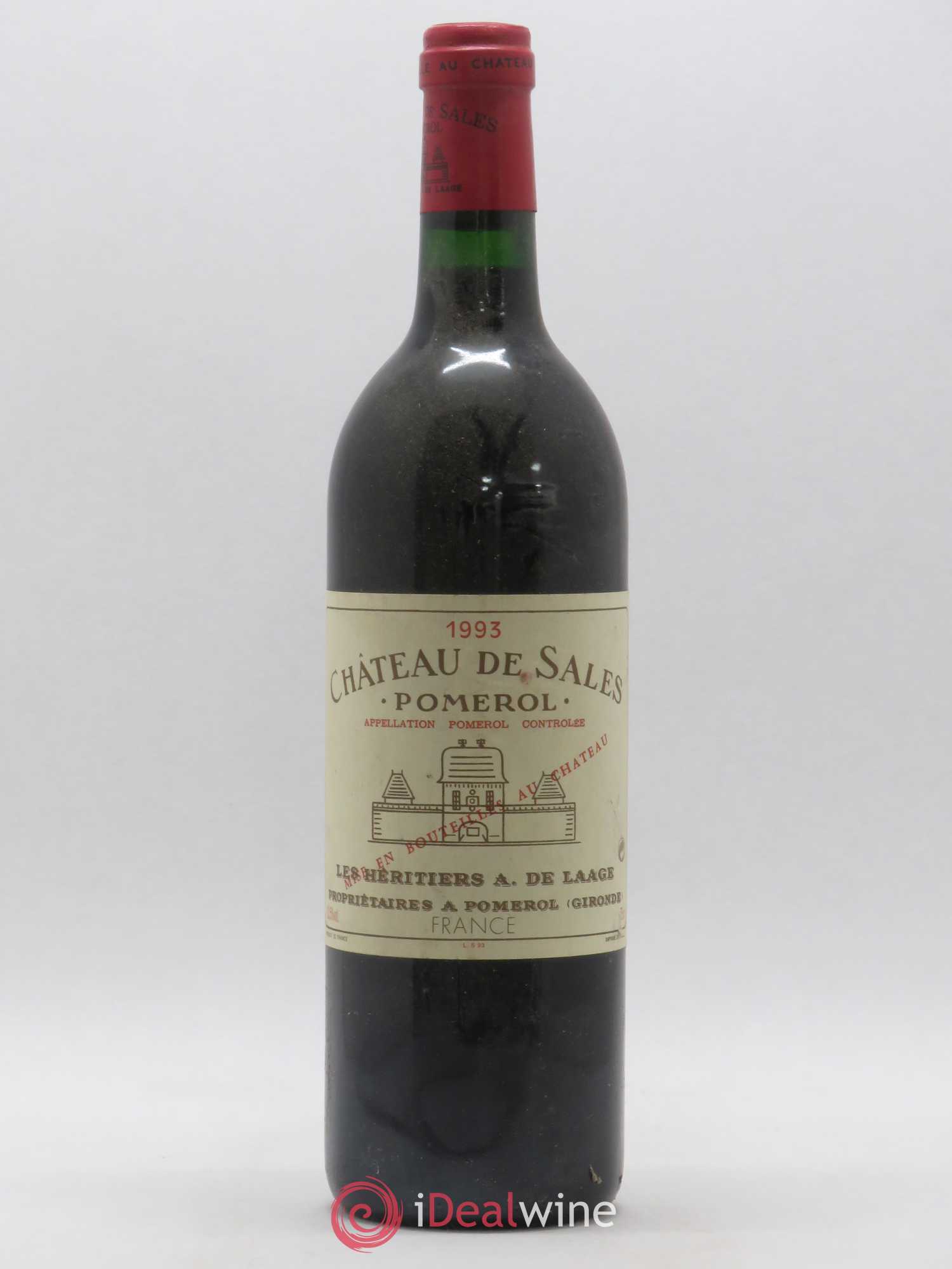 Château de Sales 1993 - Lot de 1 bouteille - 0