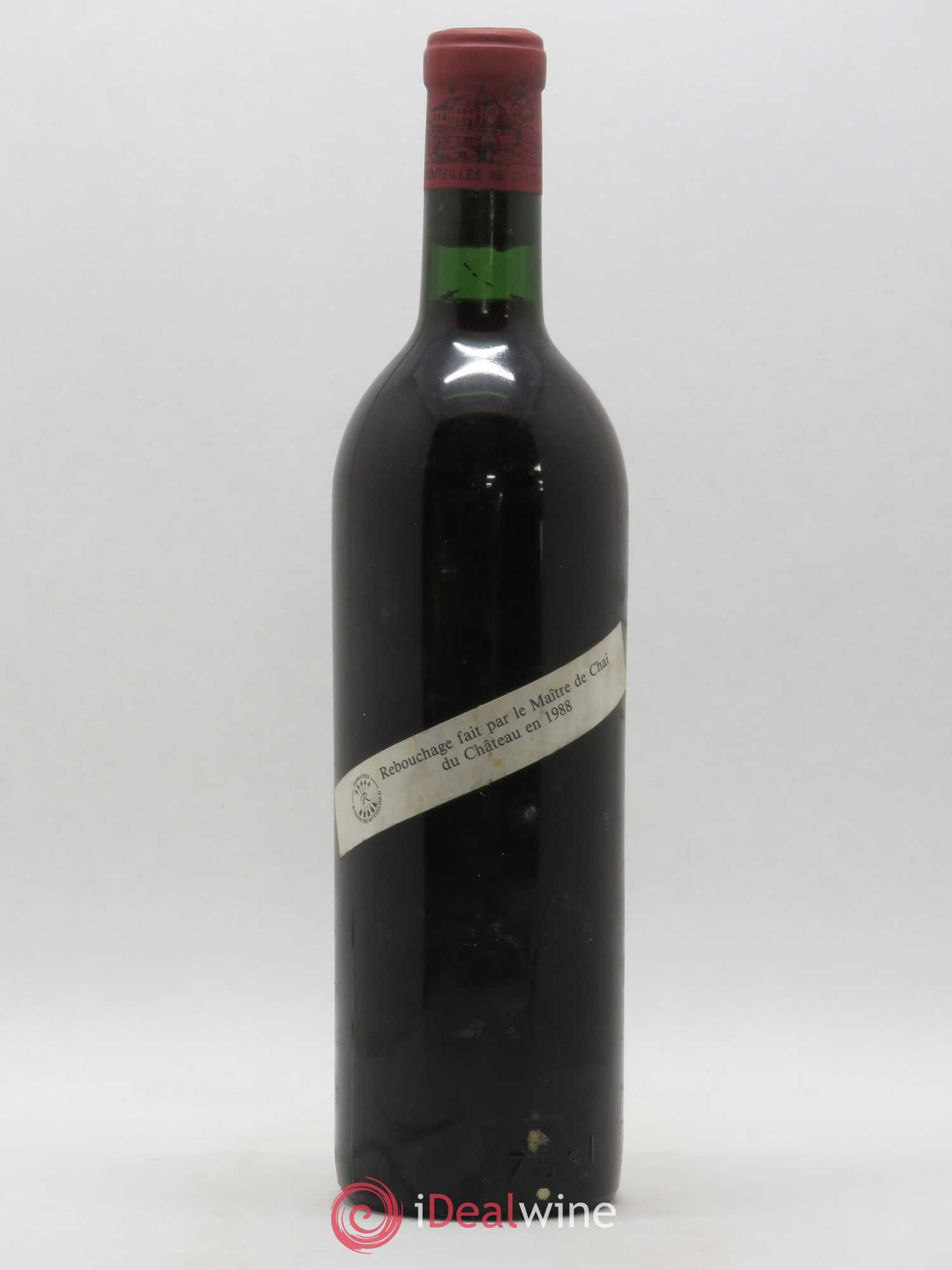 Château Lafite Rothschild 1er Grand Cru Classé 1960 - Lot de 1 bouteille - 1