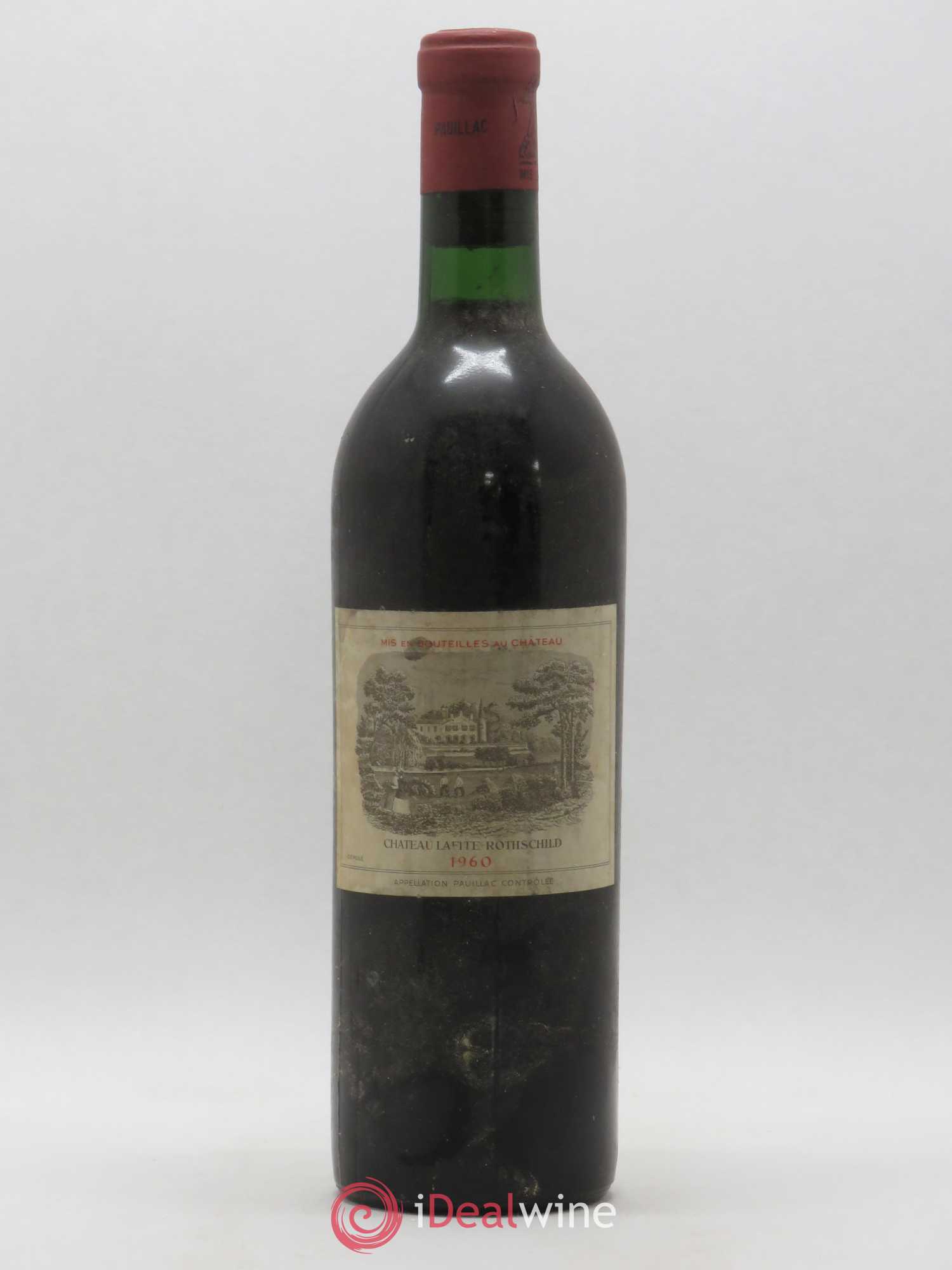 Château Lafite Rothschild 1er Grand Cru Classé 1960 - Lot de 1 bouteille - 0