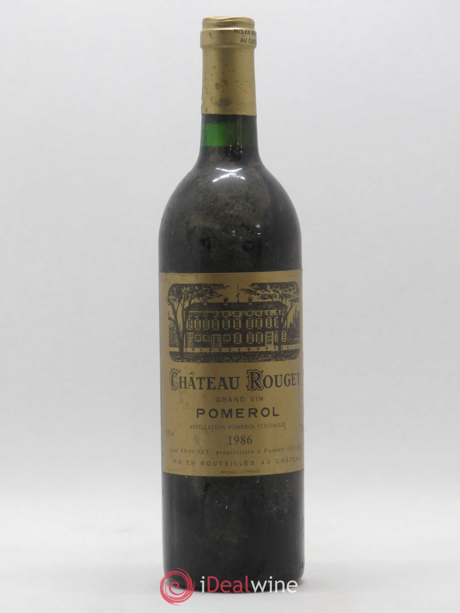Château Rouget 1986 - Lotto di 1 bottiglia - 0