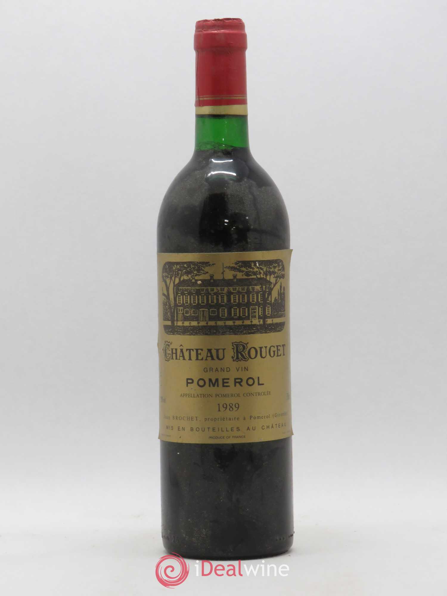 Château Rouget 1989 - Lot de 1 bouteille - 0
