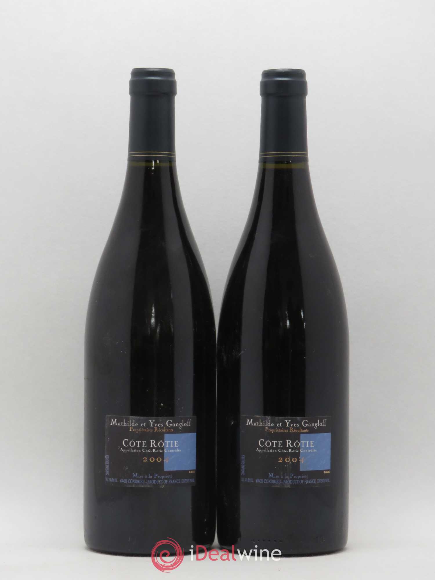 Côte-Rôtie La Barbarine Gangloff (Domaine) 2004 - Lot de 2 bouteilles - 1
