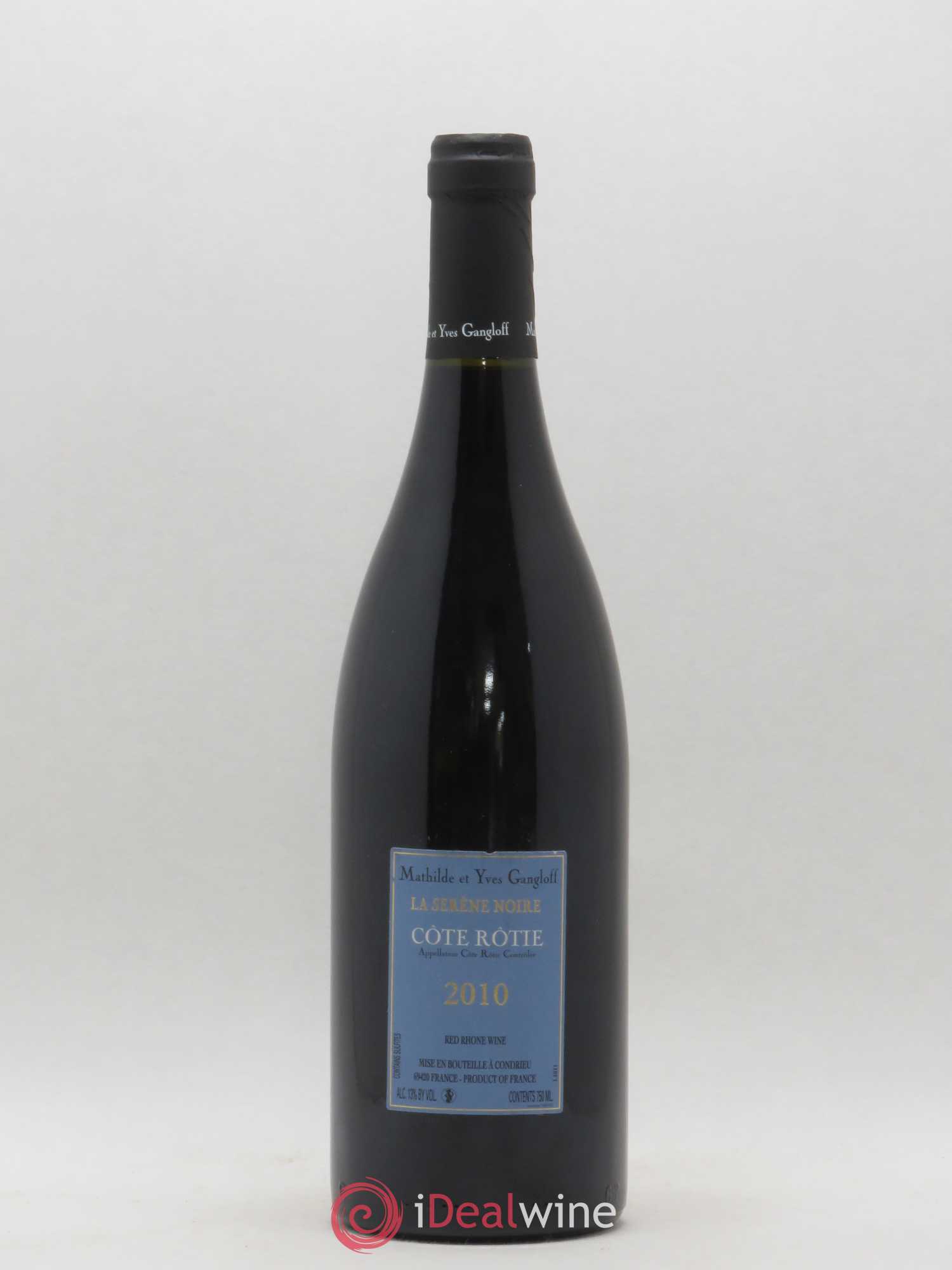 Côte-Rôtie La Sereine Noire Gangloff (Domaine) 2010 - Posten von 1 Flasche - 1