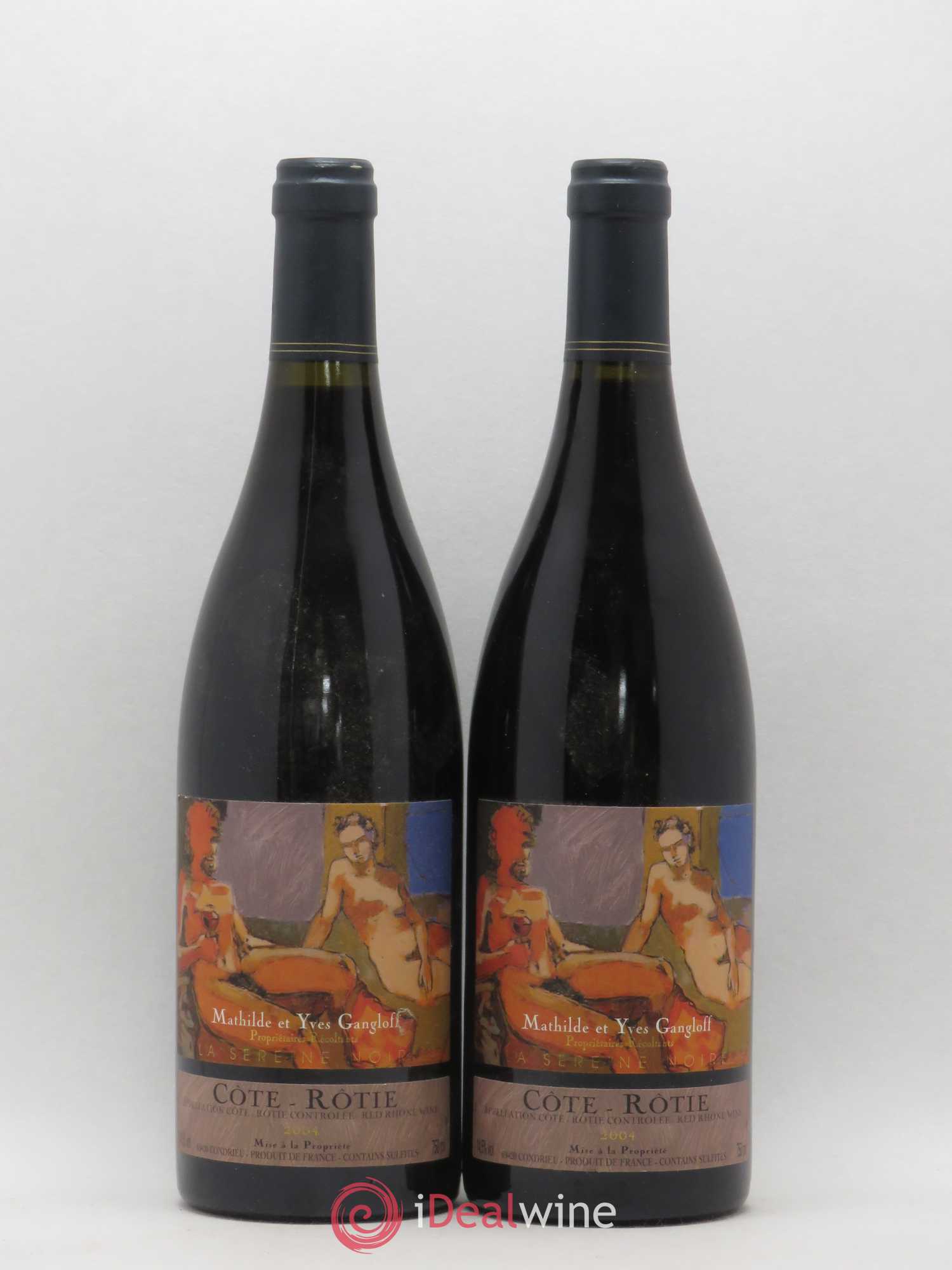 Côte-Rôtie La Sereine Noire Gangloff (Domaine) 2004 - Lot de 2 bouteilles - 0