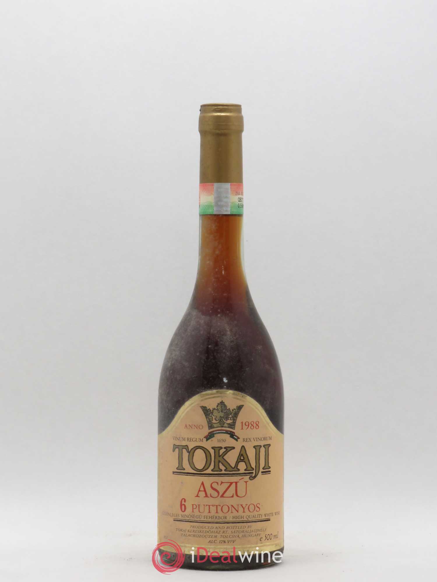 Tokaji 1988 - Posten von 1 Flasche - 0