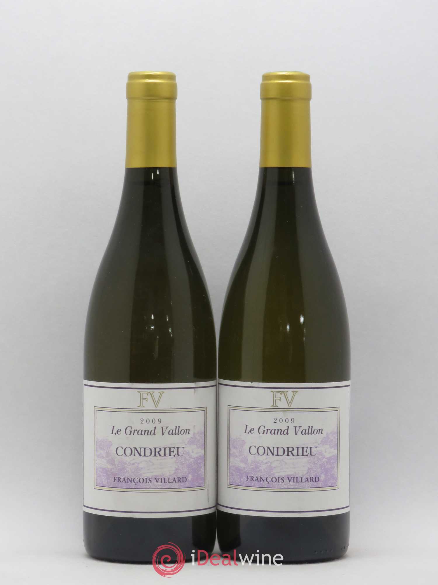 Condrieu Le Grand Vallon François Villard 2009 - Lot de 2 bouteilles - 0