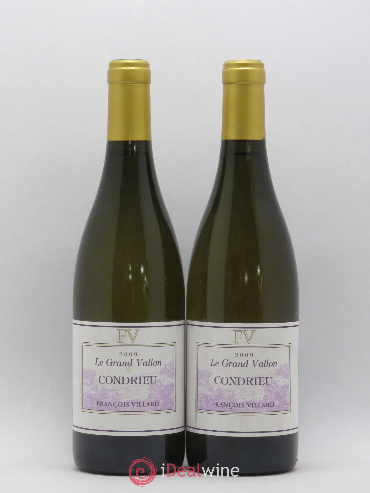 Condrieu Le Grand Vallon François Villard 2009 - Lot de 2 bouteilles - 0