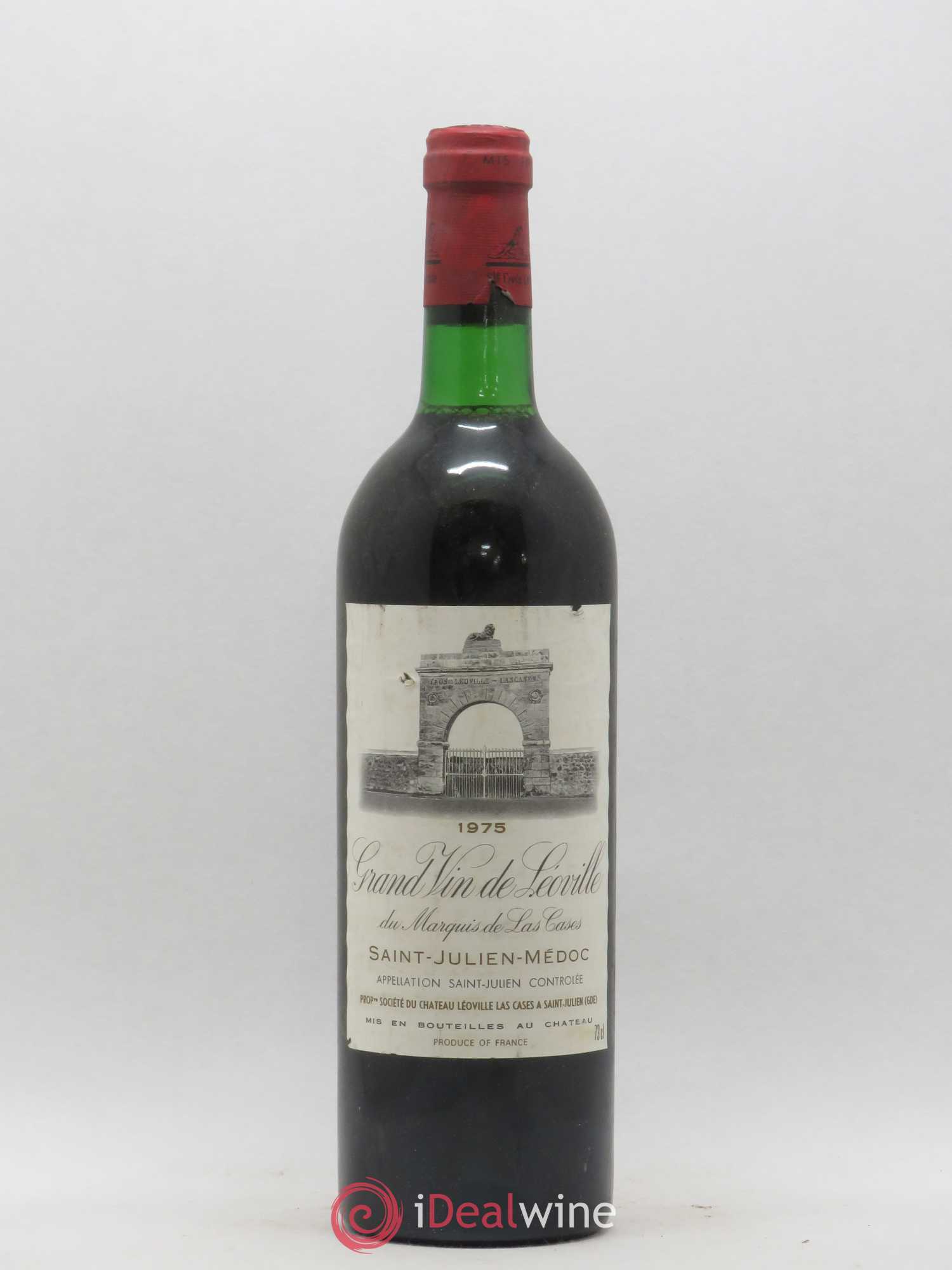 Château Léoville Las Cases 2ème Grand Cru Classé 1975 - Lot de 1 bouteille - 0