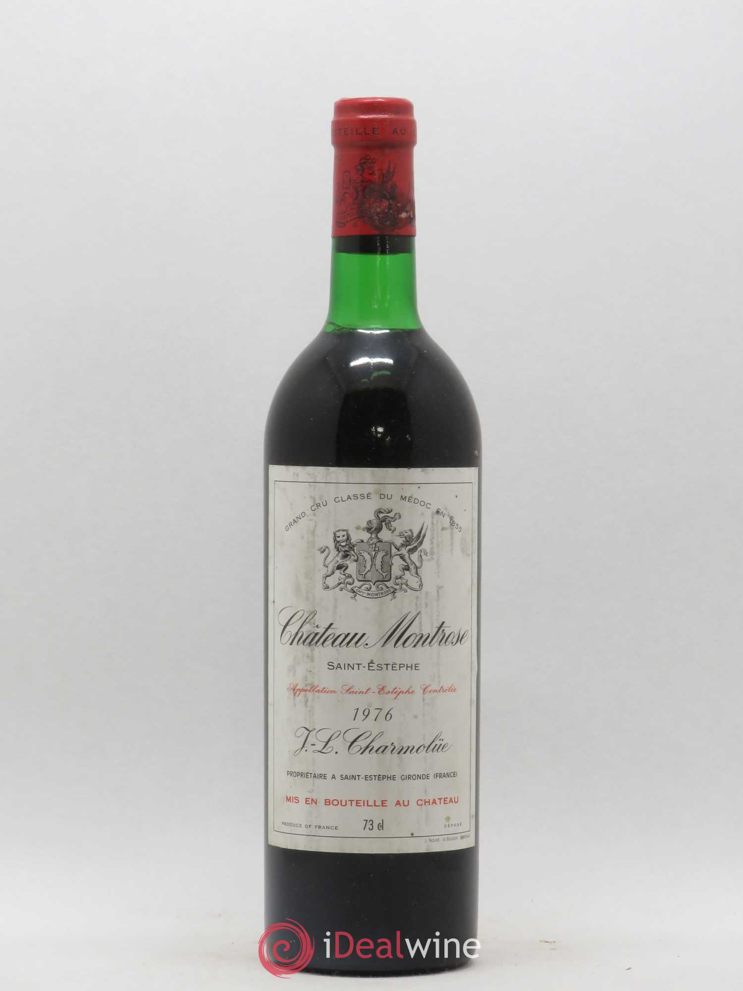 Château Montrose 2ème Grand Cru Classé 1976 - Lot de 1 bouteille - 0