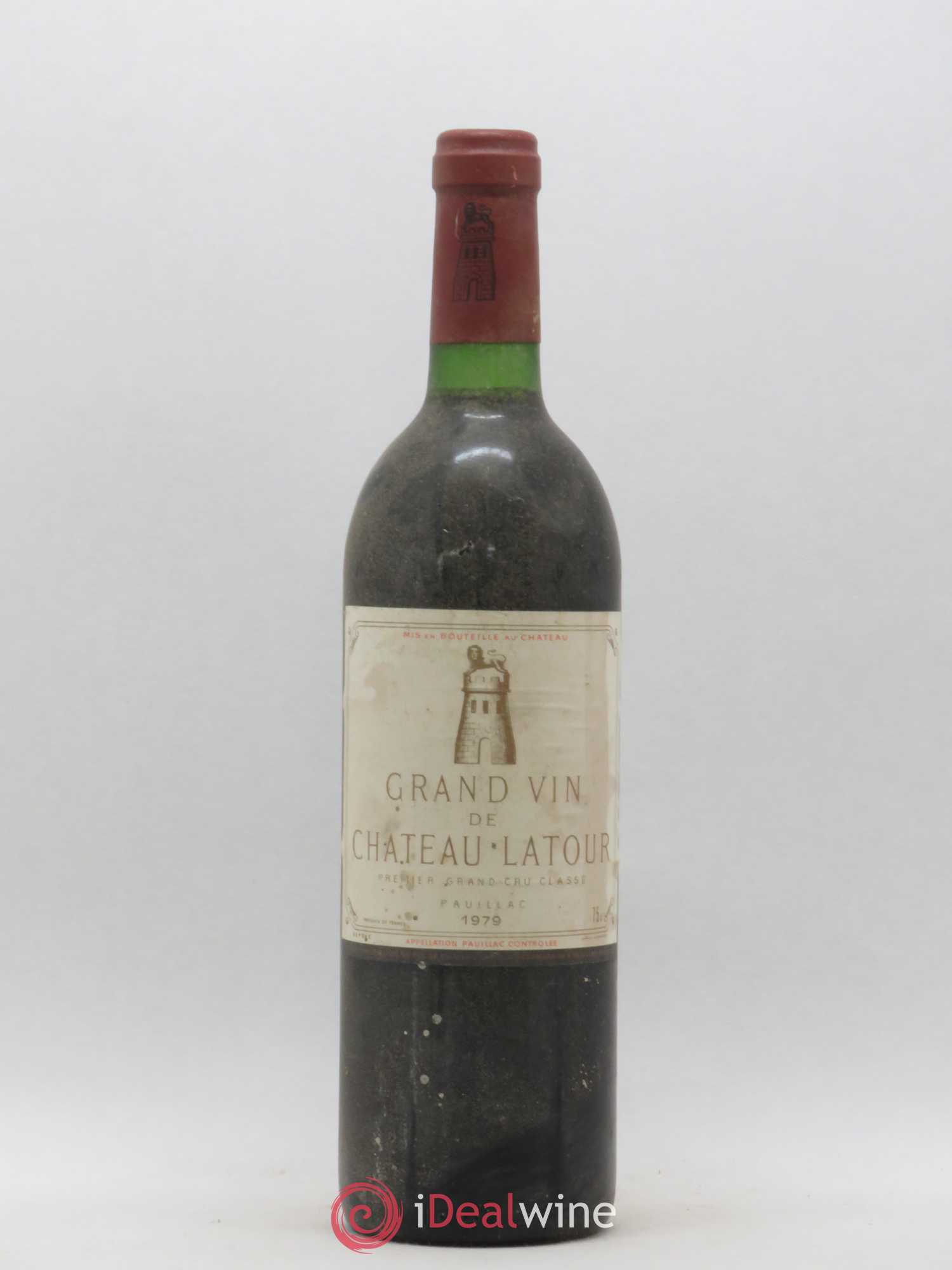 Château Latour 1er Grand Cru Classé 1979 - Lot de 1 bouteille - 0