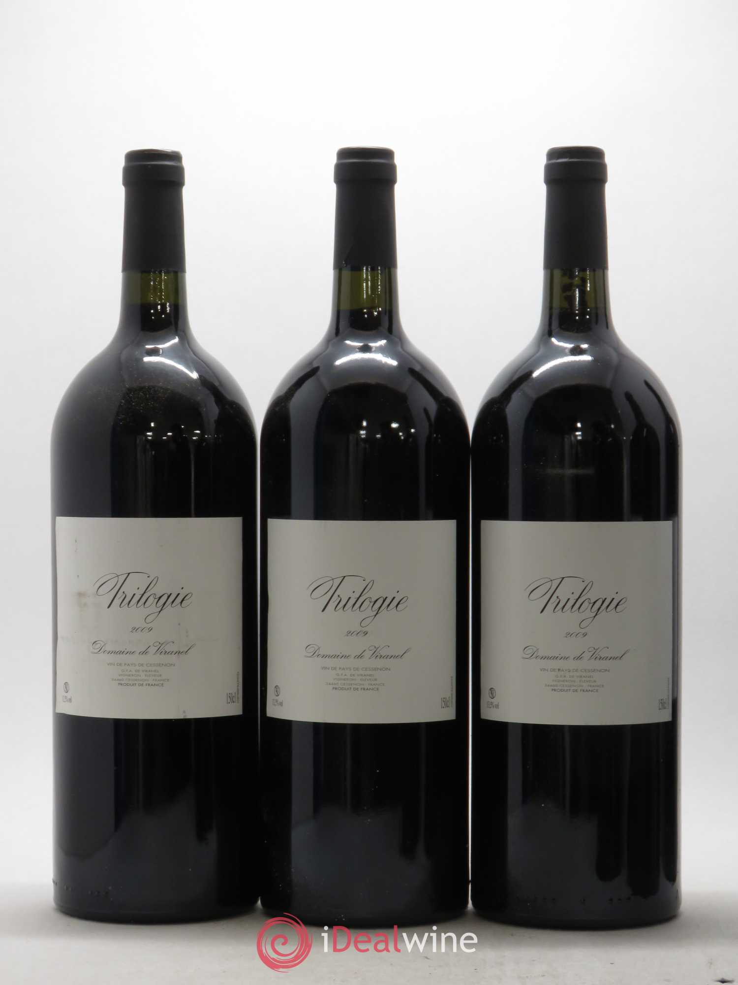 Pays d'Hérault Trilogie Domaine de Viranel 2009 - Posten von 6 Magnum - 1