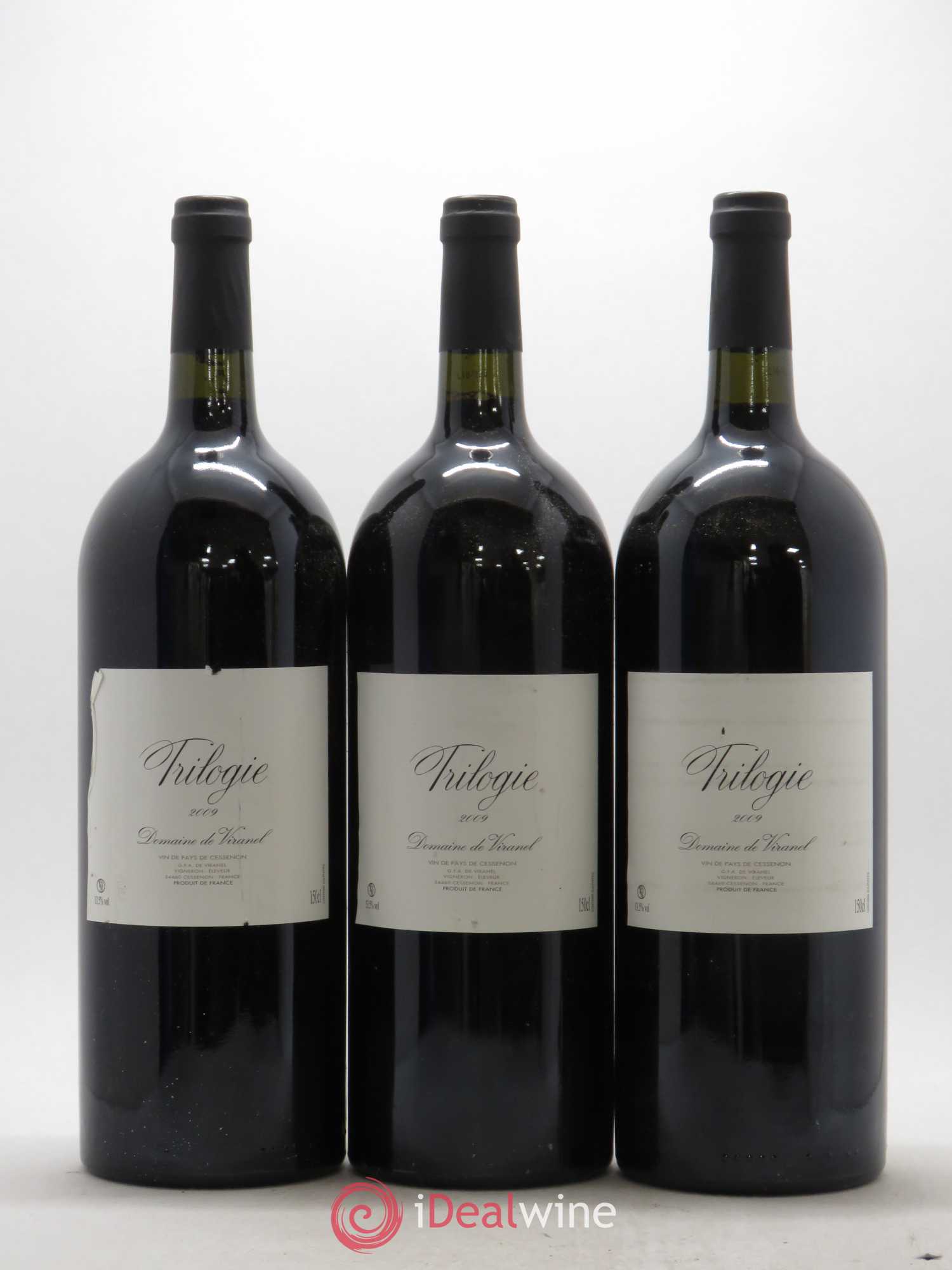 Pays d'Hérault Trilogie Domaine de Viranel 2009 - Posten von 6 Magnum - 2