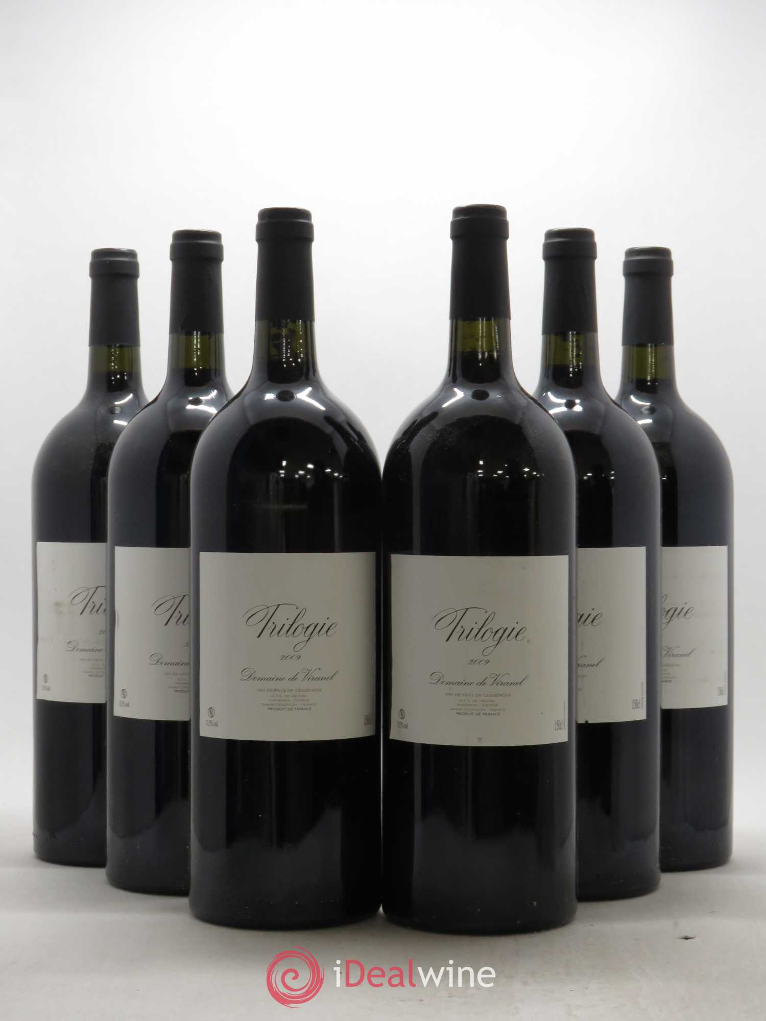 Pays d'Hérault Trilogie Domaine de Viranel 2009 - Posten von 6 Magnum - 0