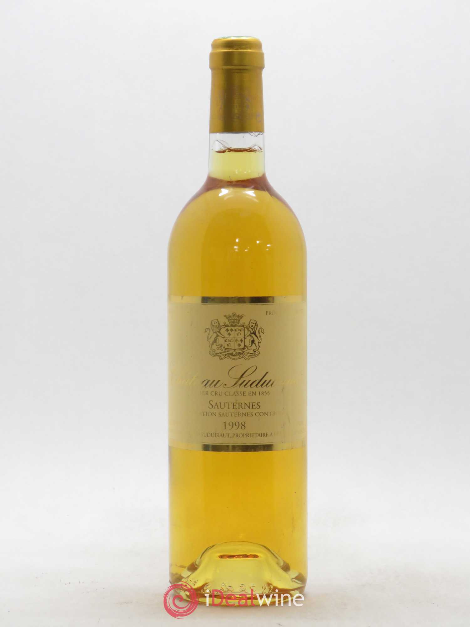 Château Suduiraut 1er Grand Cru Classé 1998 - Lotto di 1 bottiglia - 0