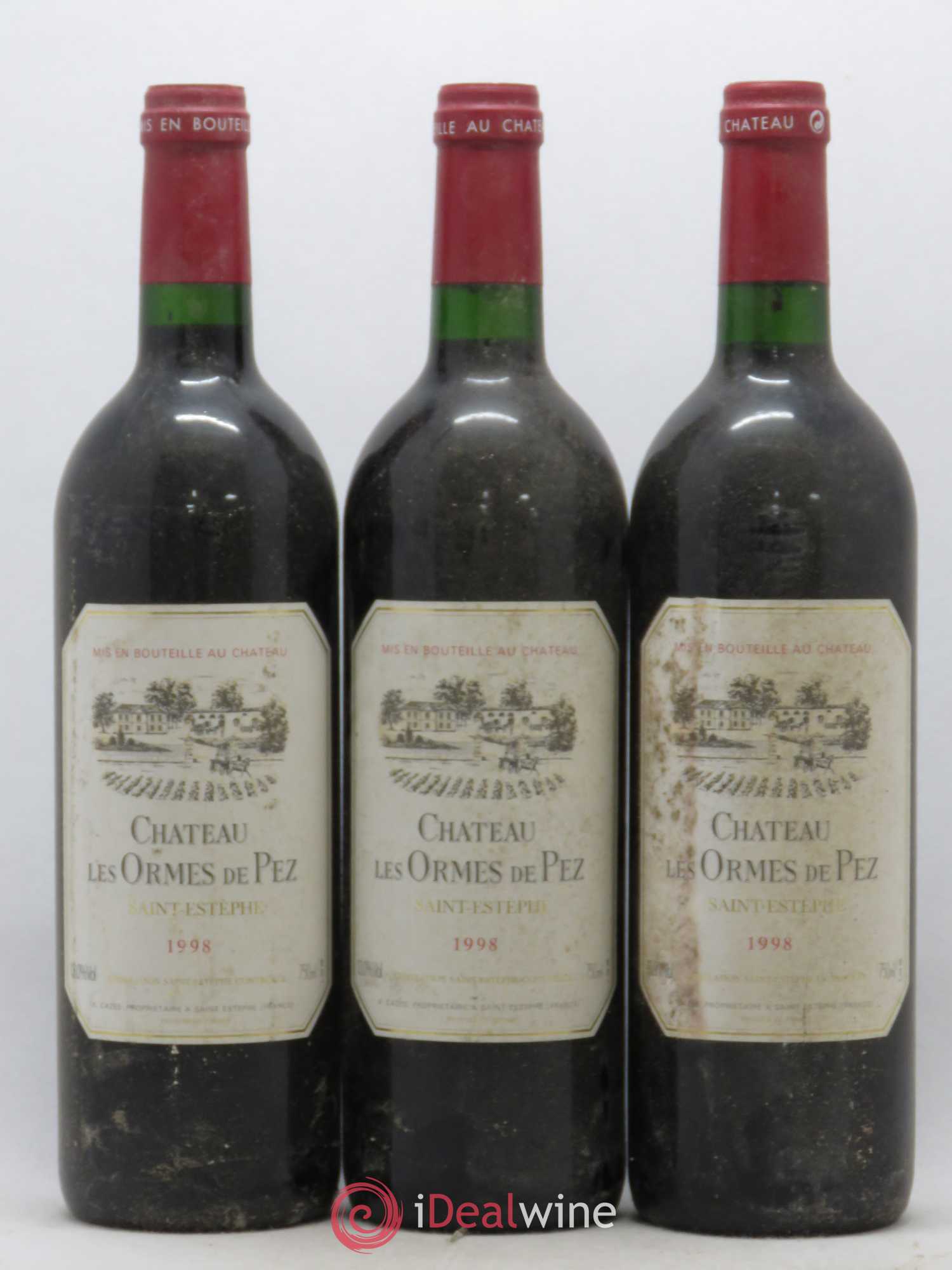 Château les Ormes de Pez 1998 - Lot de 6 bouteilles - 1