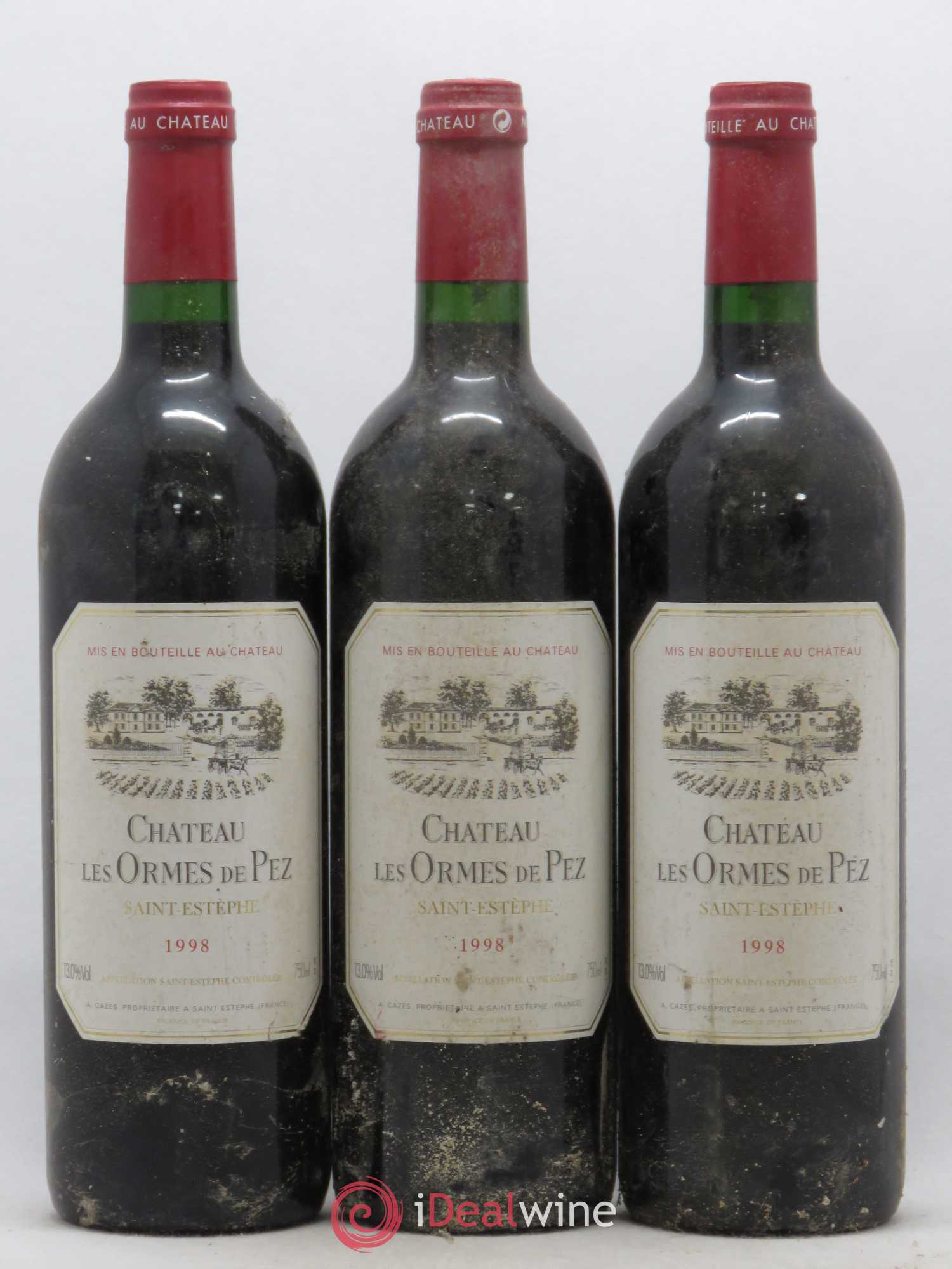 Château les Ormes de Pez 1998 - Lot de 6 bouteilles - 2