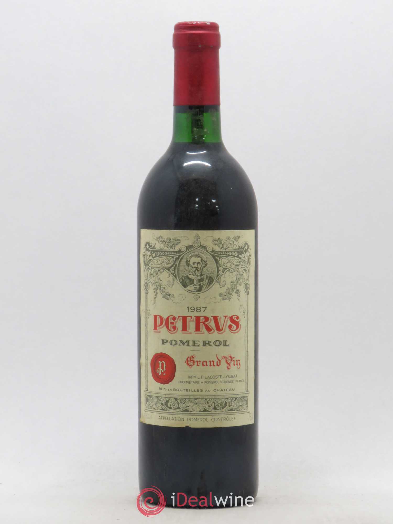 Petrus 1987 - Lot de 1 bouteille - 0