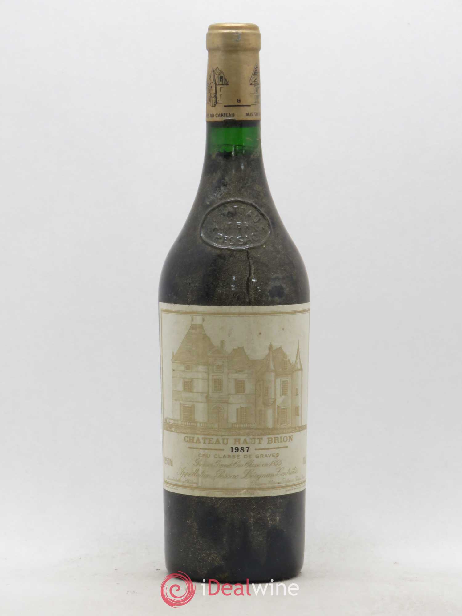 Château Haut Brion 1er Grand Cru Classé 1987 - Lot de 1 bouteille - 0