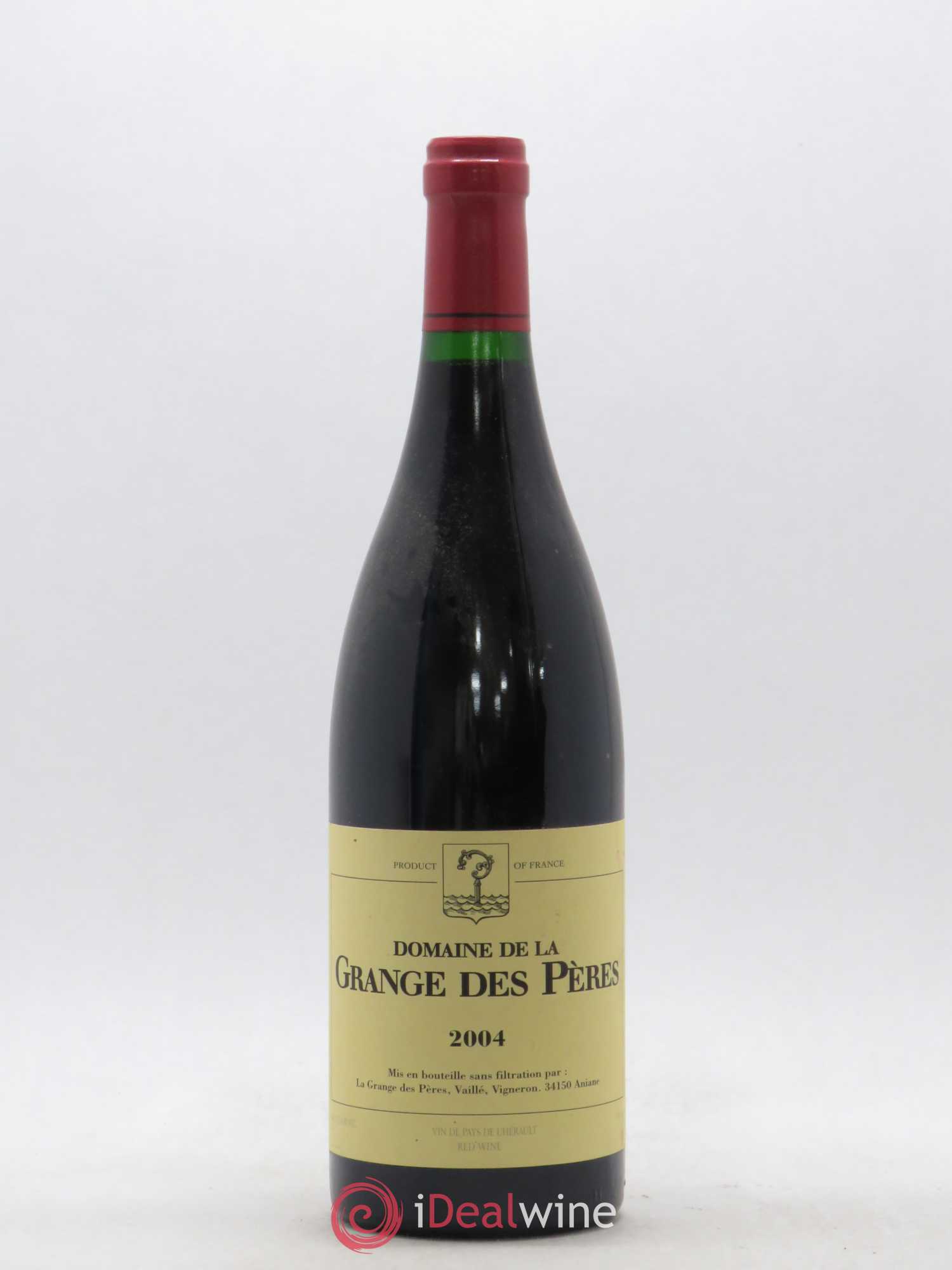 Pays d'Hérault Grange des Pères Laurent Vaillé 2004 - Lot de 1 bouteille - 0