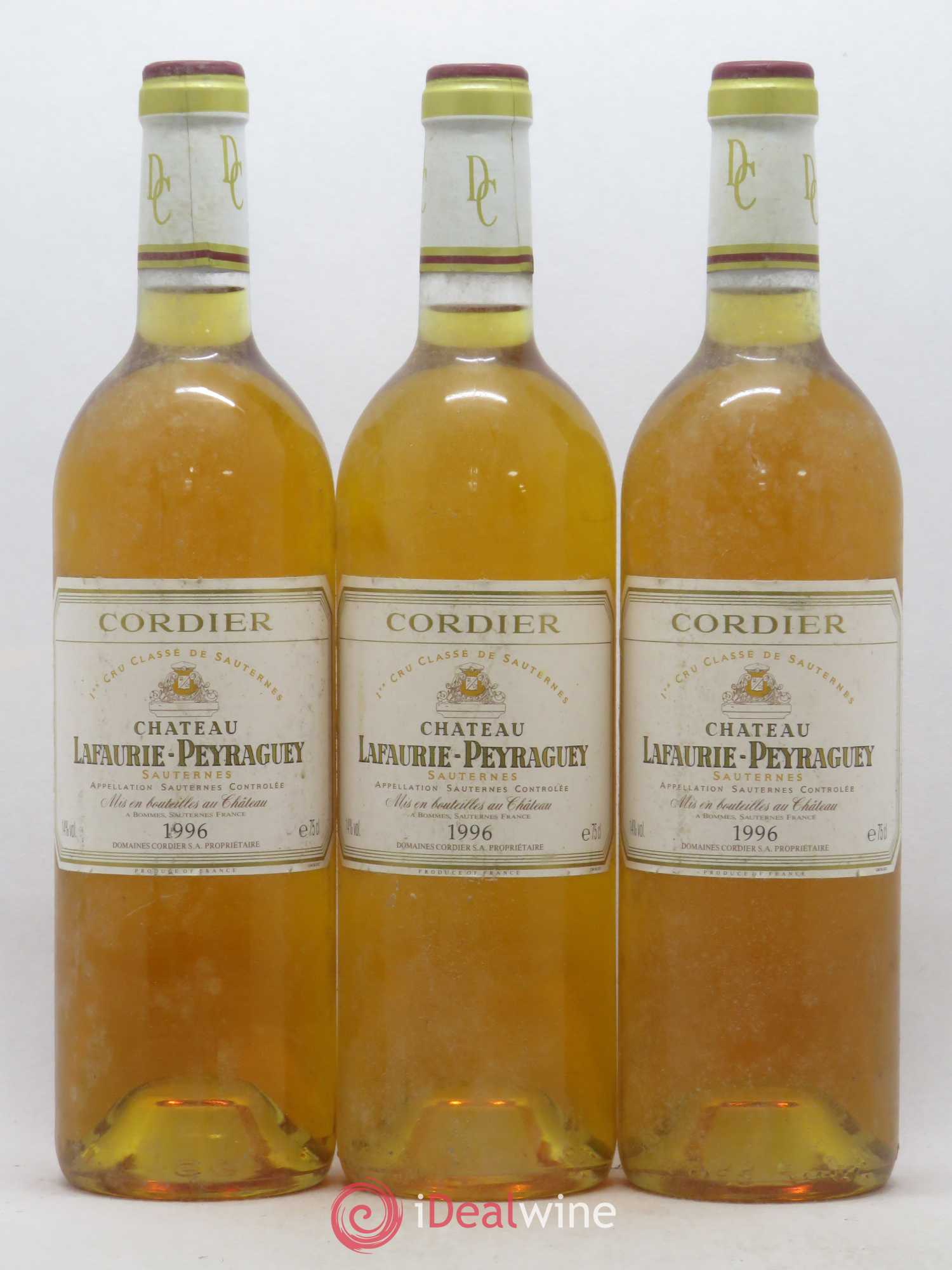 Château Lafaurie-Peyraguey 1er Grand Cru Classé 1996 - Lotto di 6 bottiglie - 2