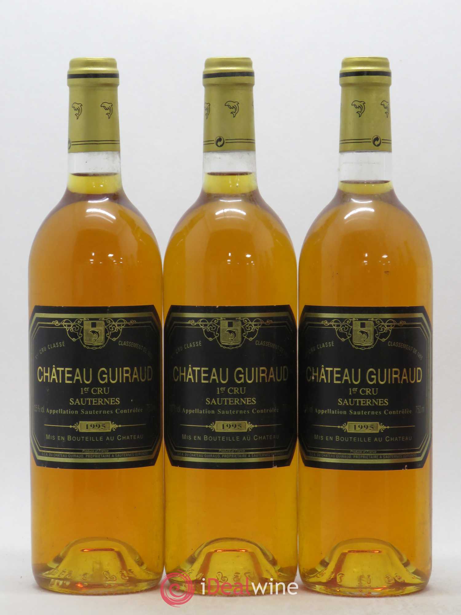 Château Guiraud 1er Grand Cru Classé 1995 - Lot de 6 bouteilles - 1
