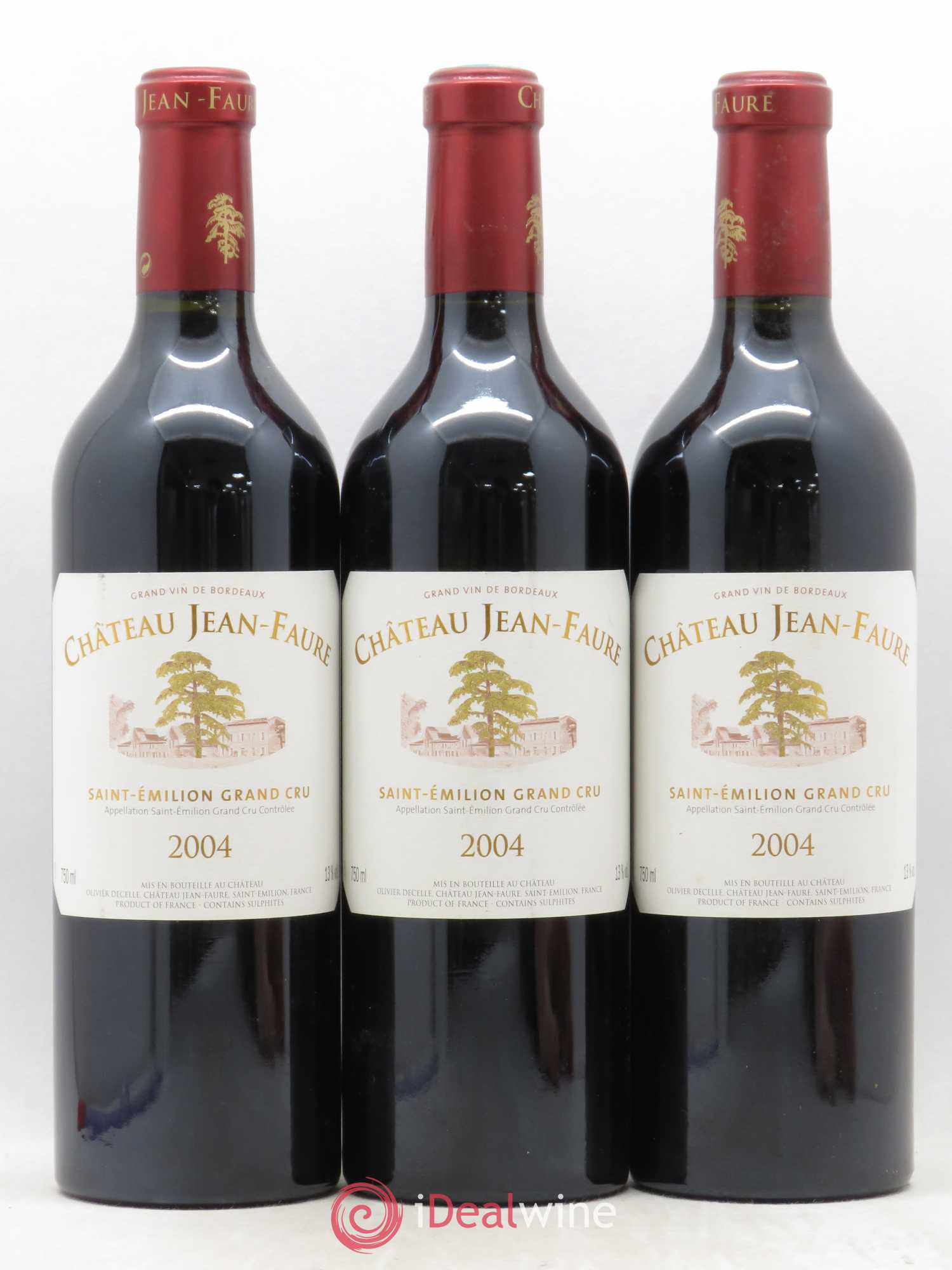 Château Jean Faure Grand Cru Classé 2004 - Lot de 6 bouteilles - 1