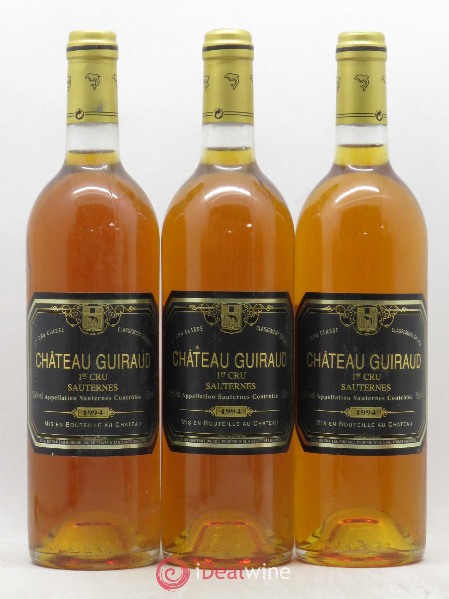 Château Guiraud 1er Grand Cru Classé 1994 - Lotto di 6 bottiglie - 2