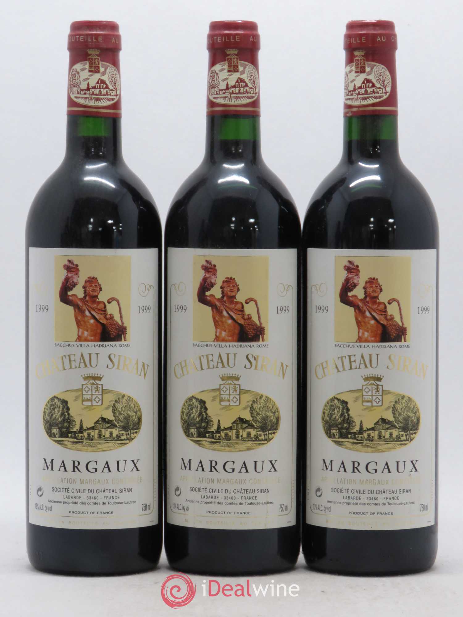 Château Siran 1999 - Lot de 6 bouteilles - 2