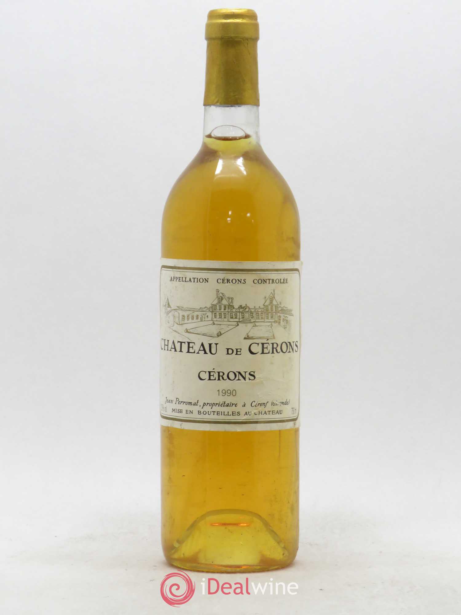 Cérons Château de Cérons 1990 - Posten von 1 Flasche - 0