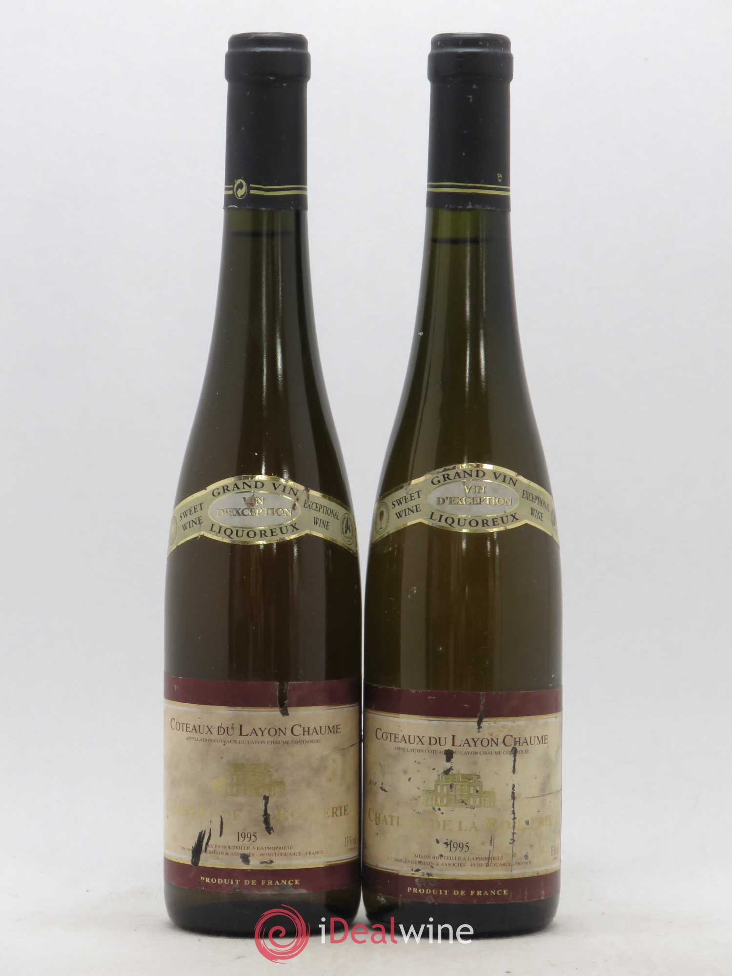 Coteaux du Layon 1995 - Lotto di 2 bottiglie - 0