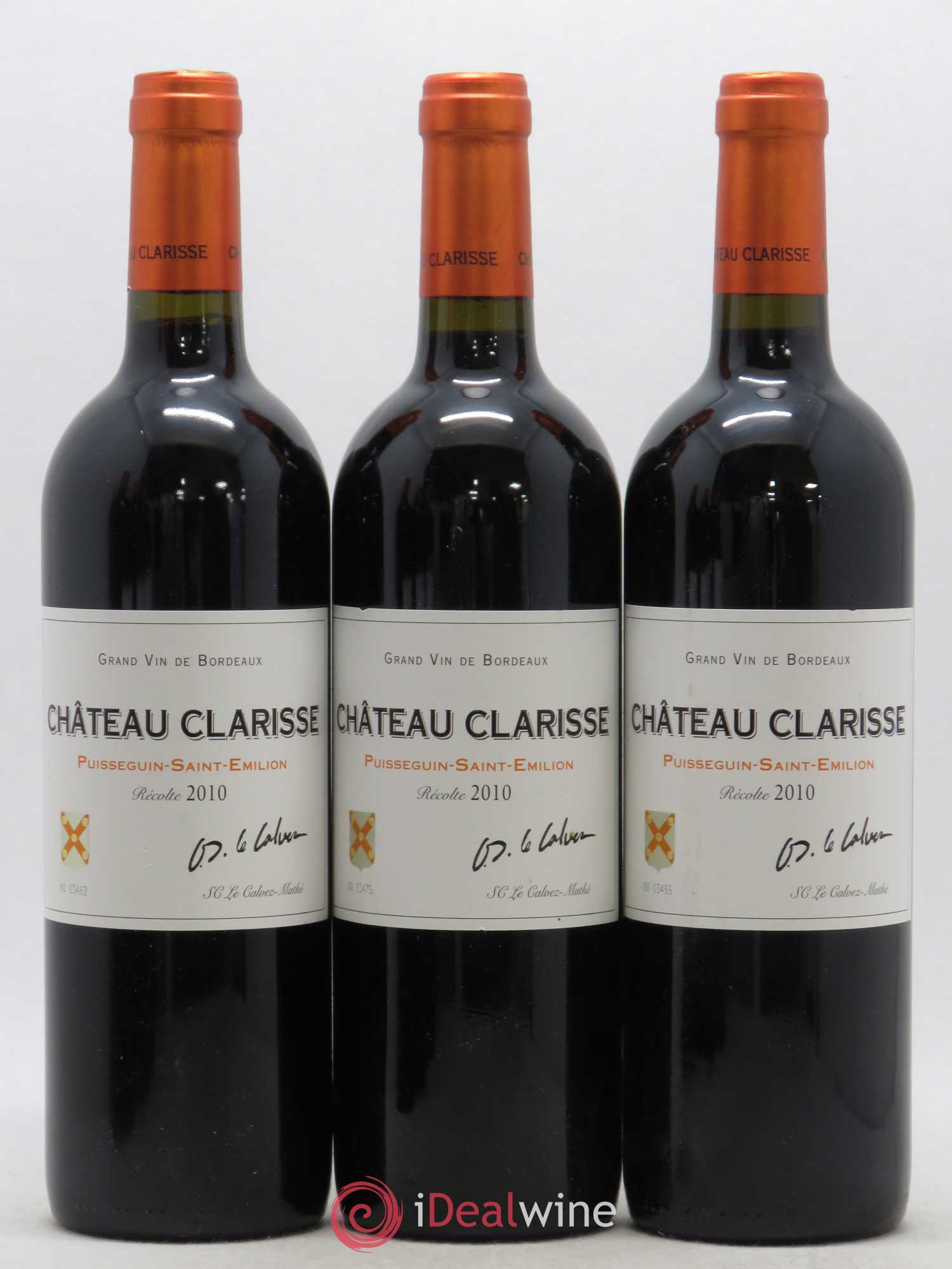 Château Clarisse 2010 - Lot de 12 bouteilles - 1