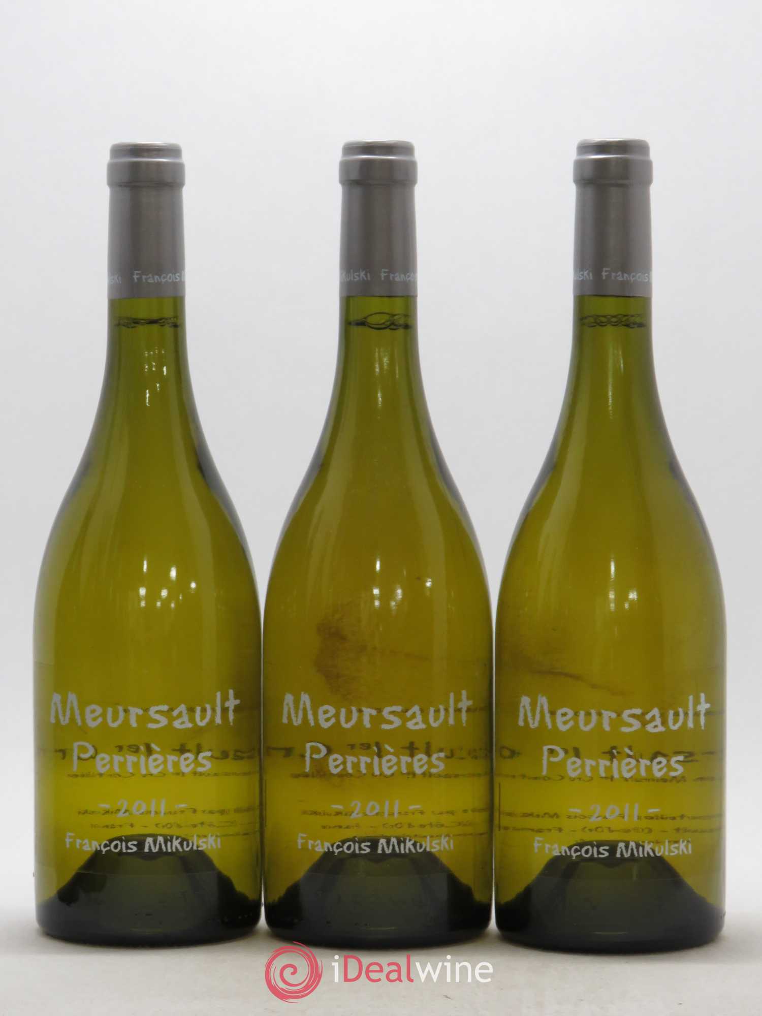 Meursault 1er Cru Les Perrières François Mikulski 2011 - Lot de 3 bouteilles - 0