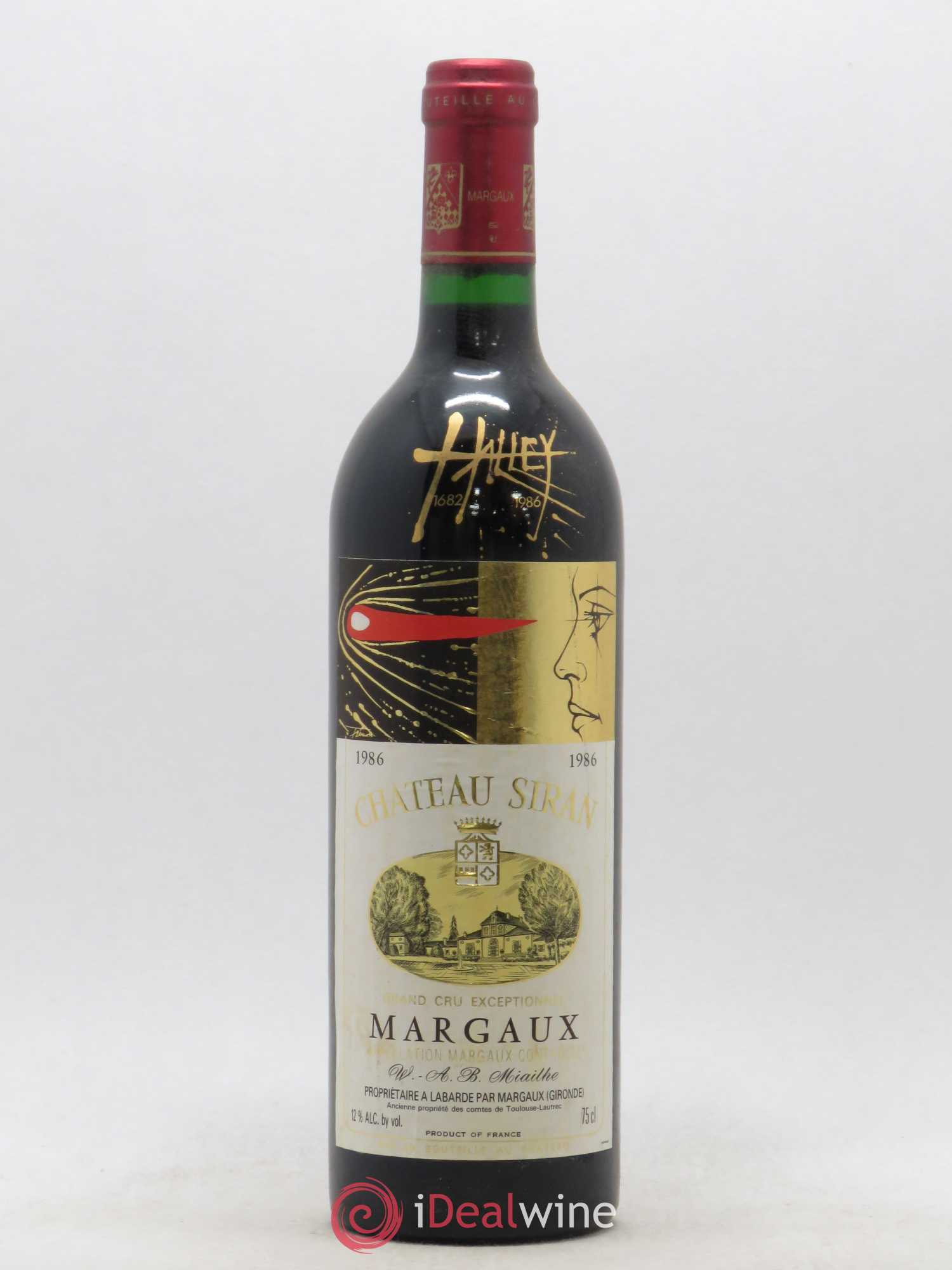 Château Siran 1986 - Lot de 1 bouteille - 0