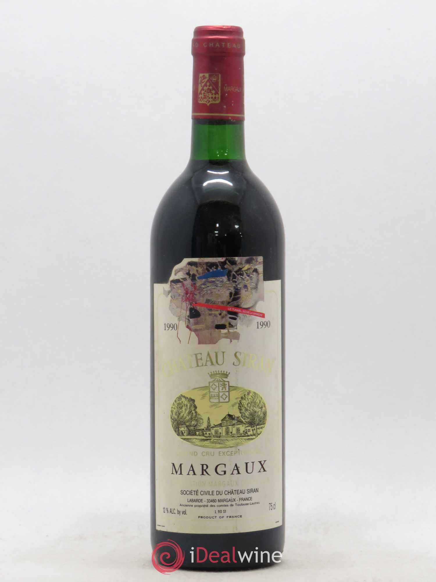 Château Siran 1990 - Lot de 1 bouteille - 0