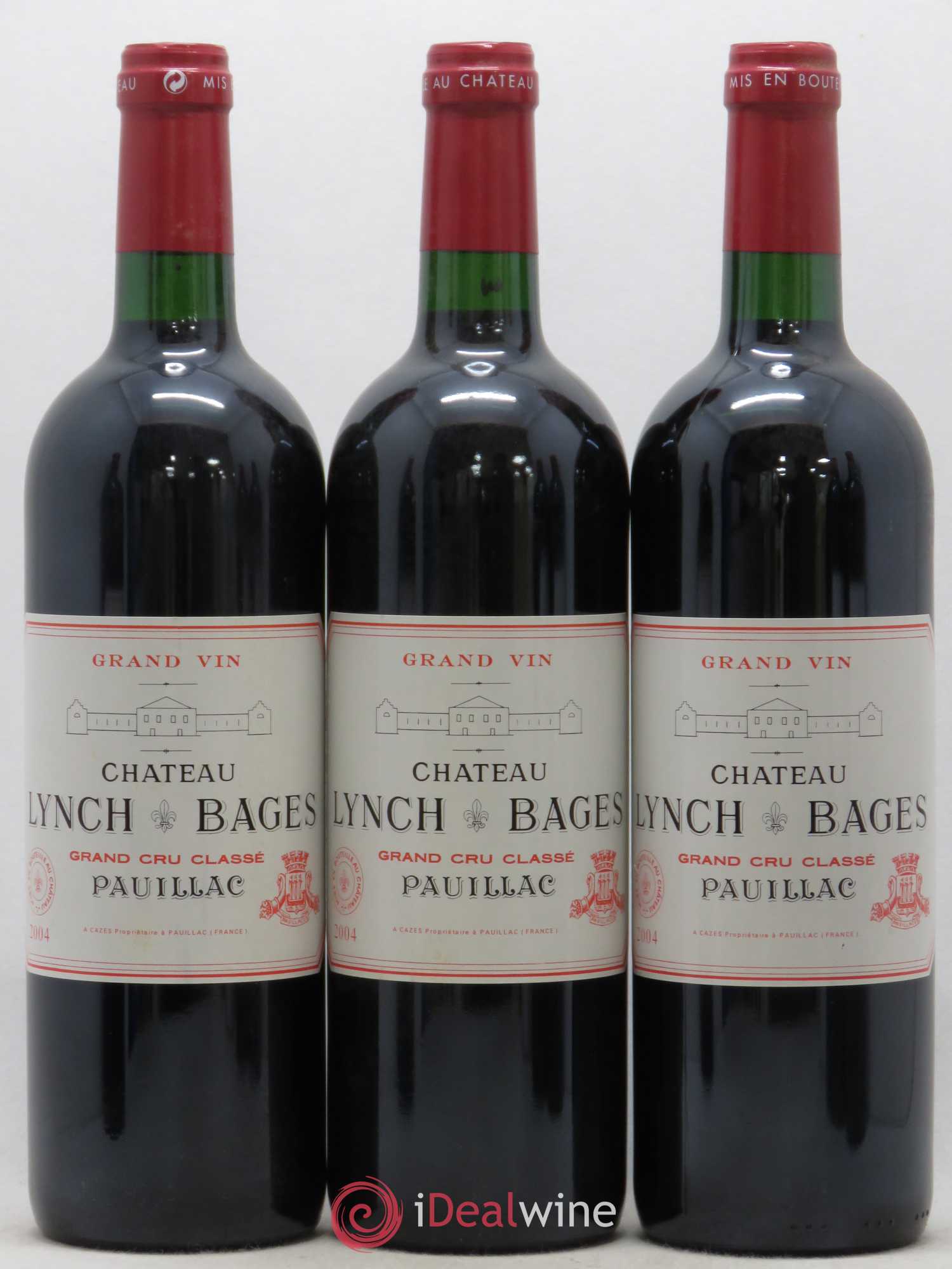 Château Lynch Bages 5ème Grand Cru Classé 2004 - Lot de 6 bouteilles - 1